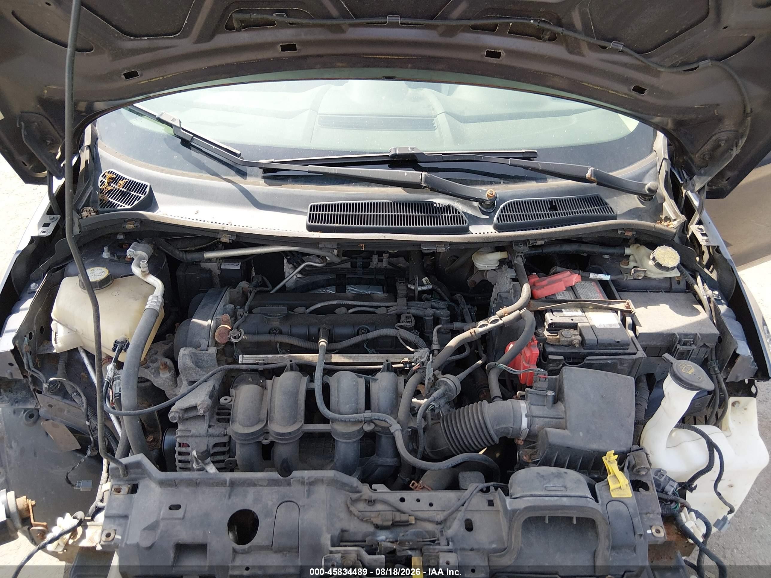 2012 Ford Fiesta Se Blue vin: 3FADP4EJ0CM115064