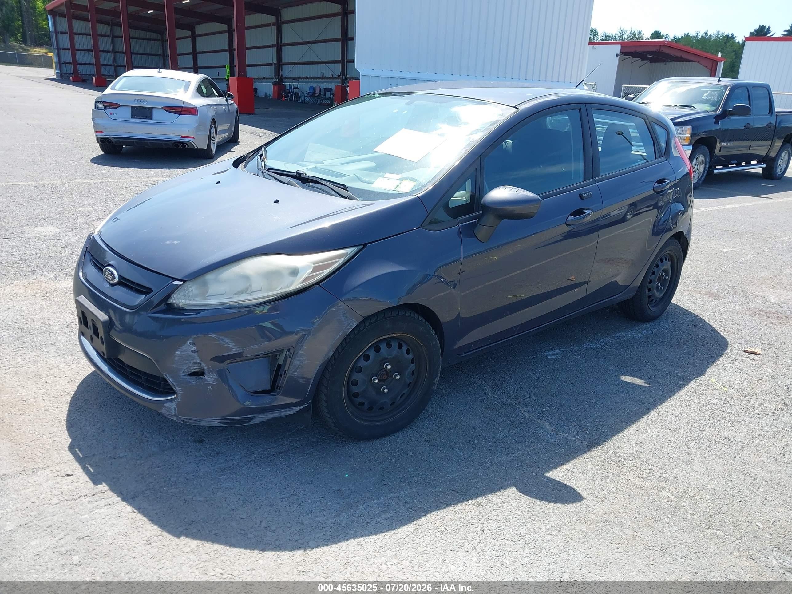 2012 Ford Fiesta Se Blue vin: 3FADP4EJ0CM197944