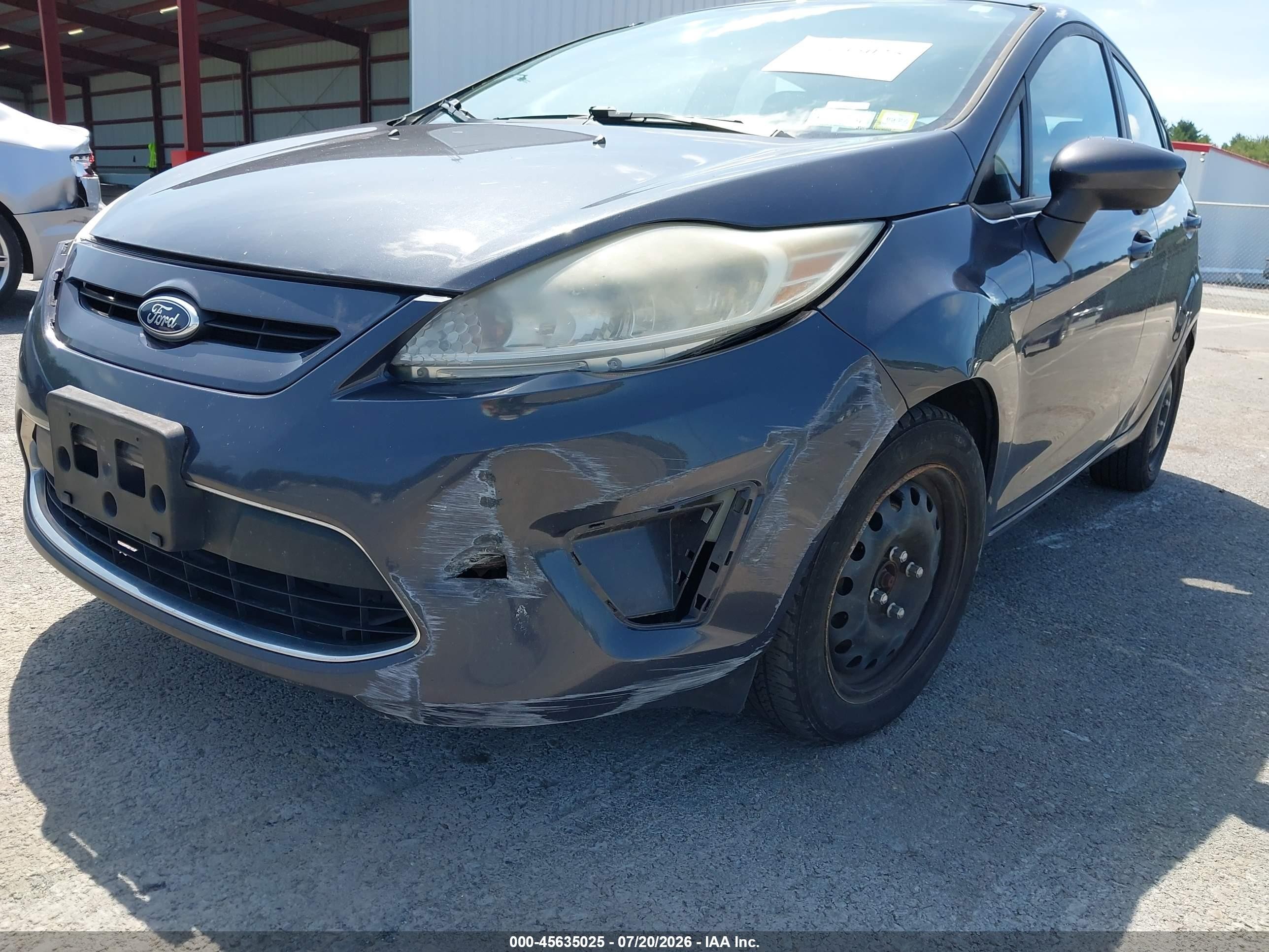 2012 Ford Fiesta Se Blue vin: 3FADP4EJ0CM197944
