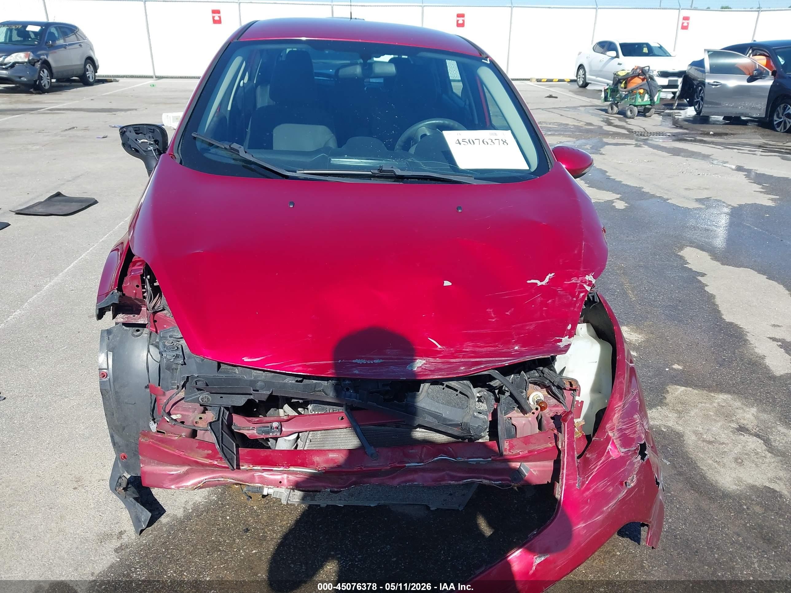 2013 Ford Fiesta Se Red vin: 3FADP4EJ0DM130830