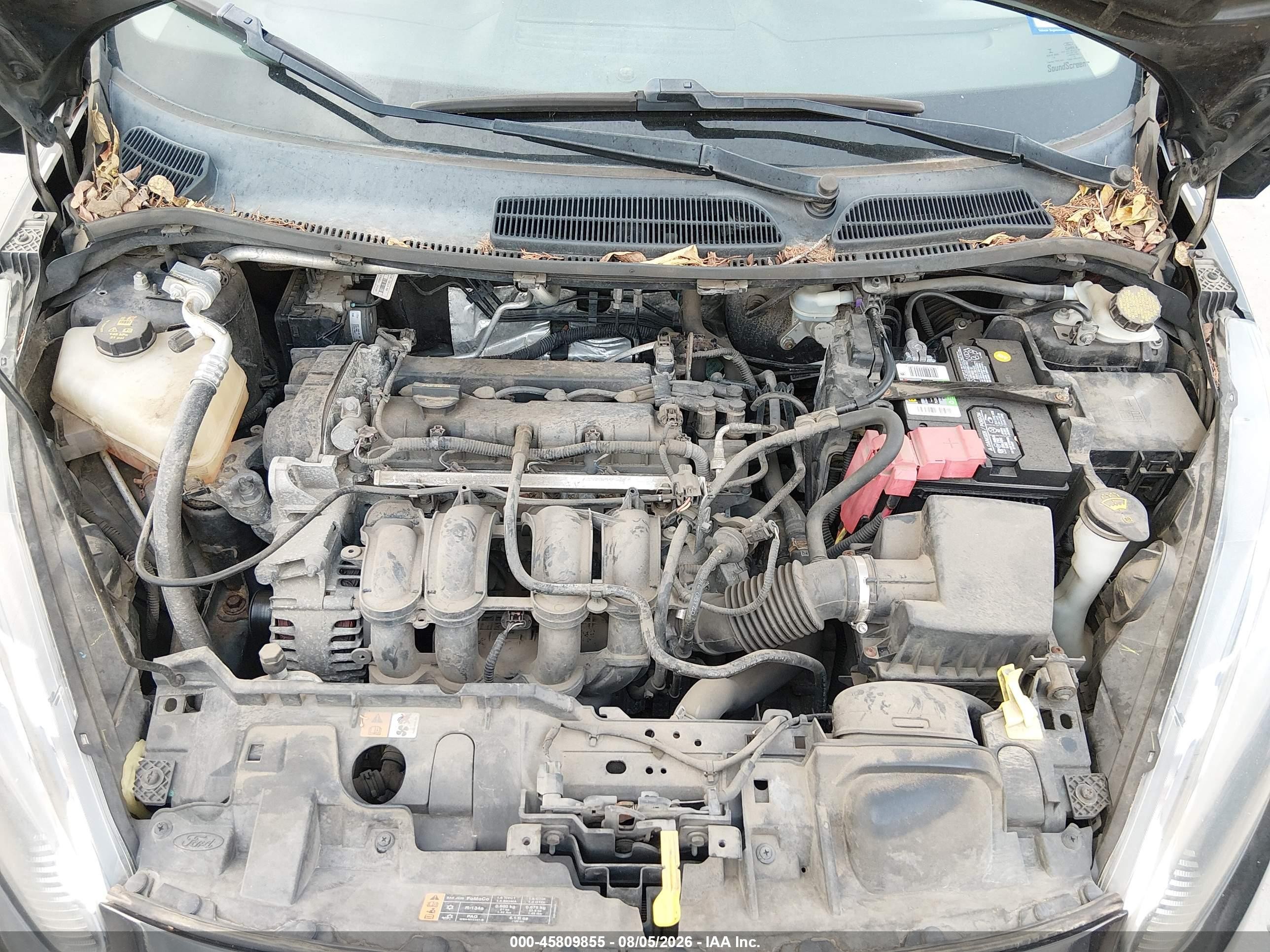 2015 Ford Fiesta Se Black vin: 3FADP4EJ0FM101525