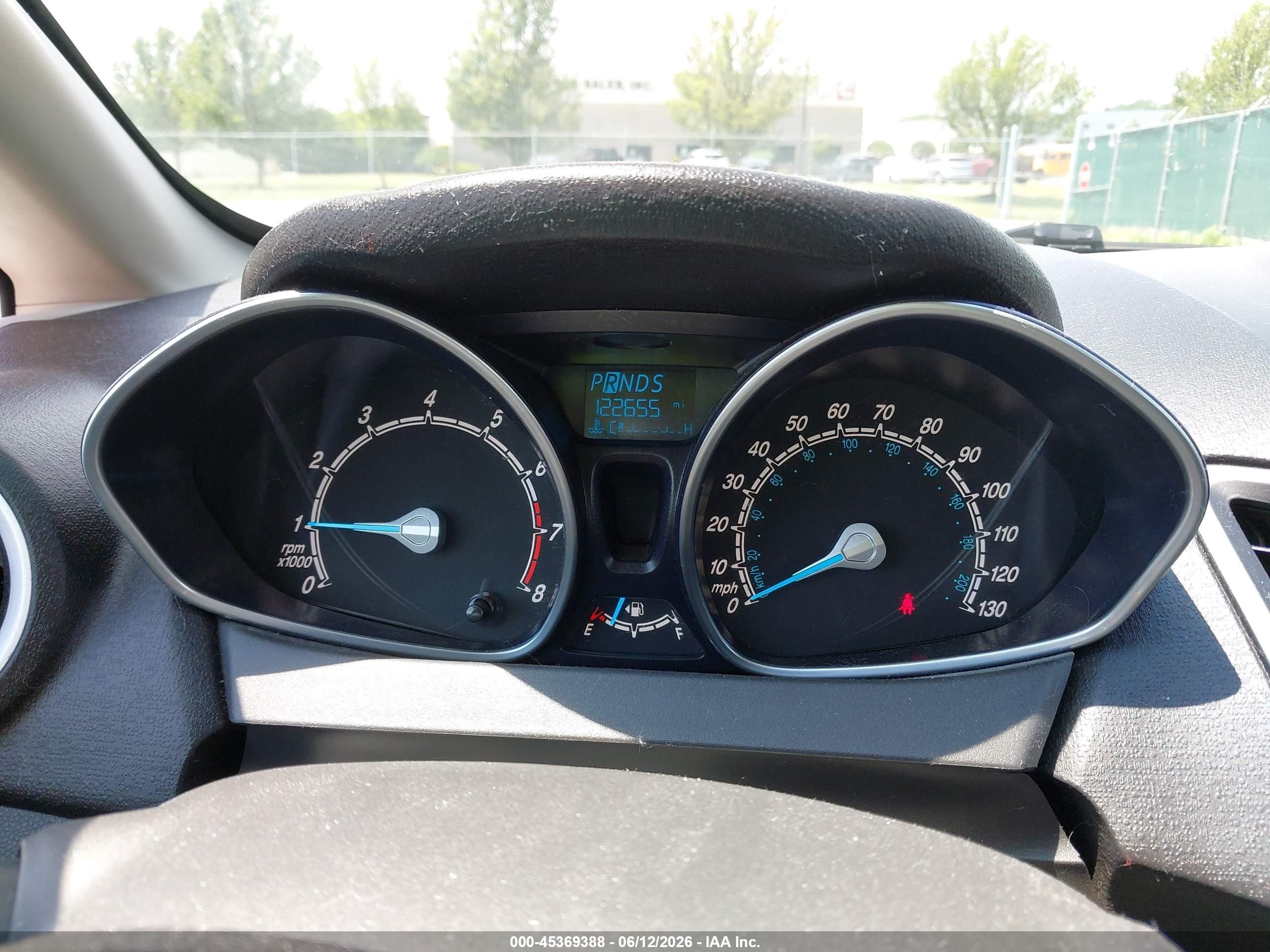 2015 Ford Fiesta Se Red vin: 3FADP4EJ0FM147937