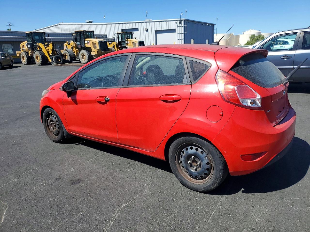 2015 Ford Fiesta Se Красный vin: 3FADP4EJ0FM162387