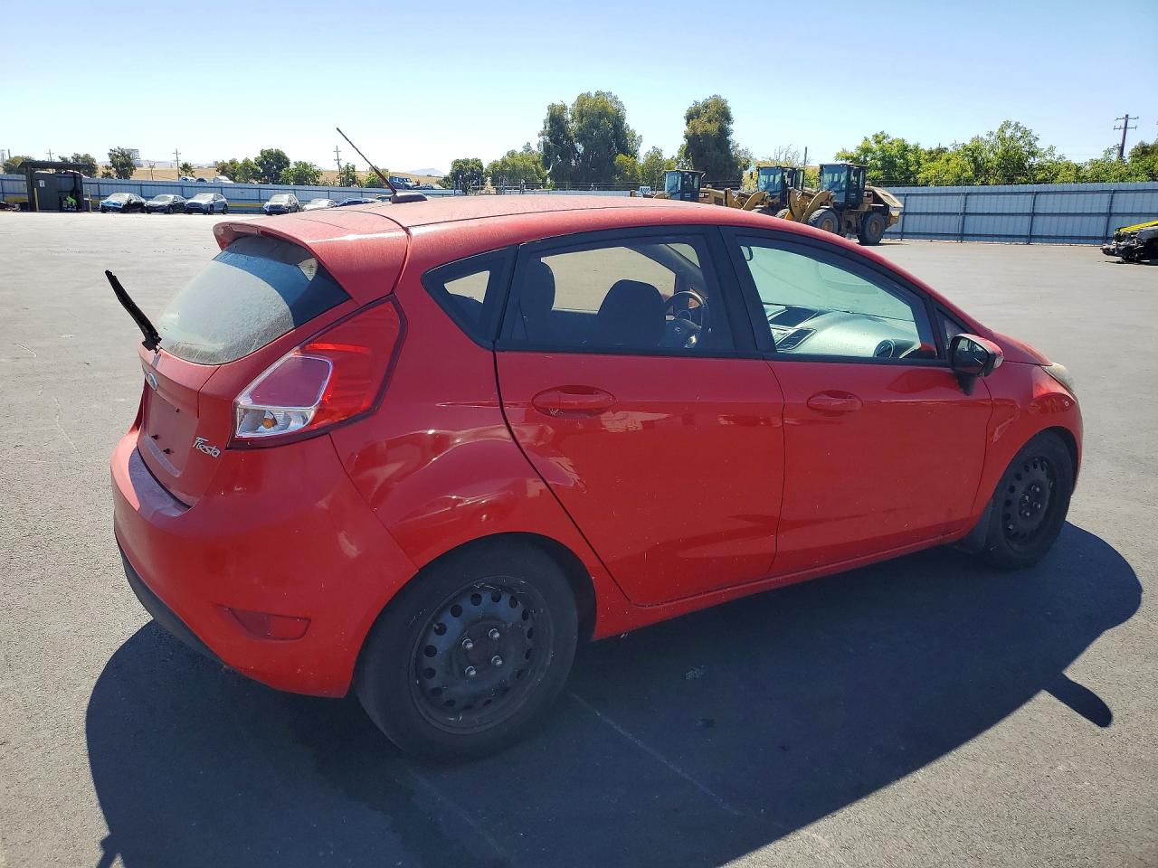 2015 Ford Fiesta Se Красный vin: 3FADP4EJ0FM162387