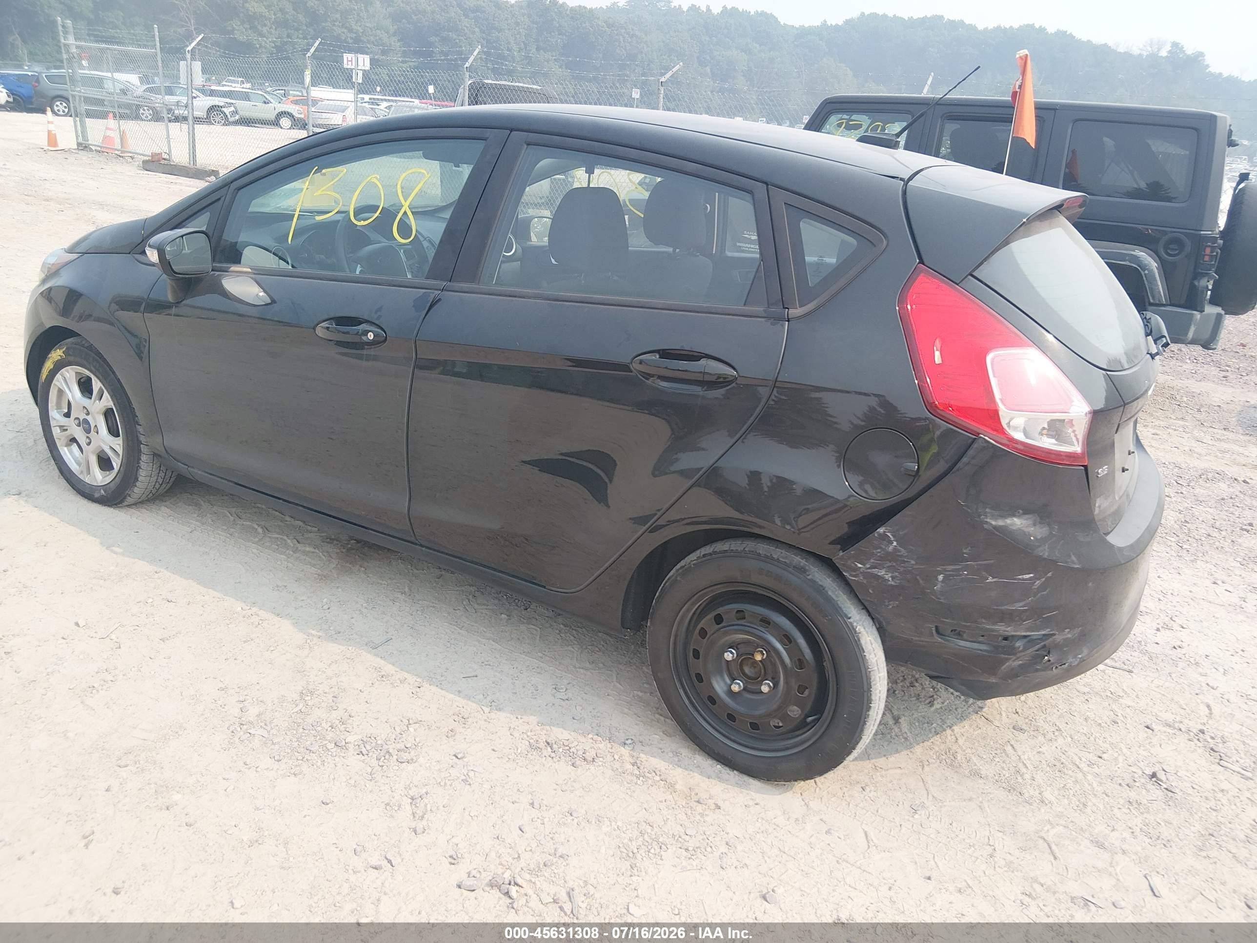 2015 Ford Fiesta Se Gray vin: 3FADP4EJ0FM187077