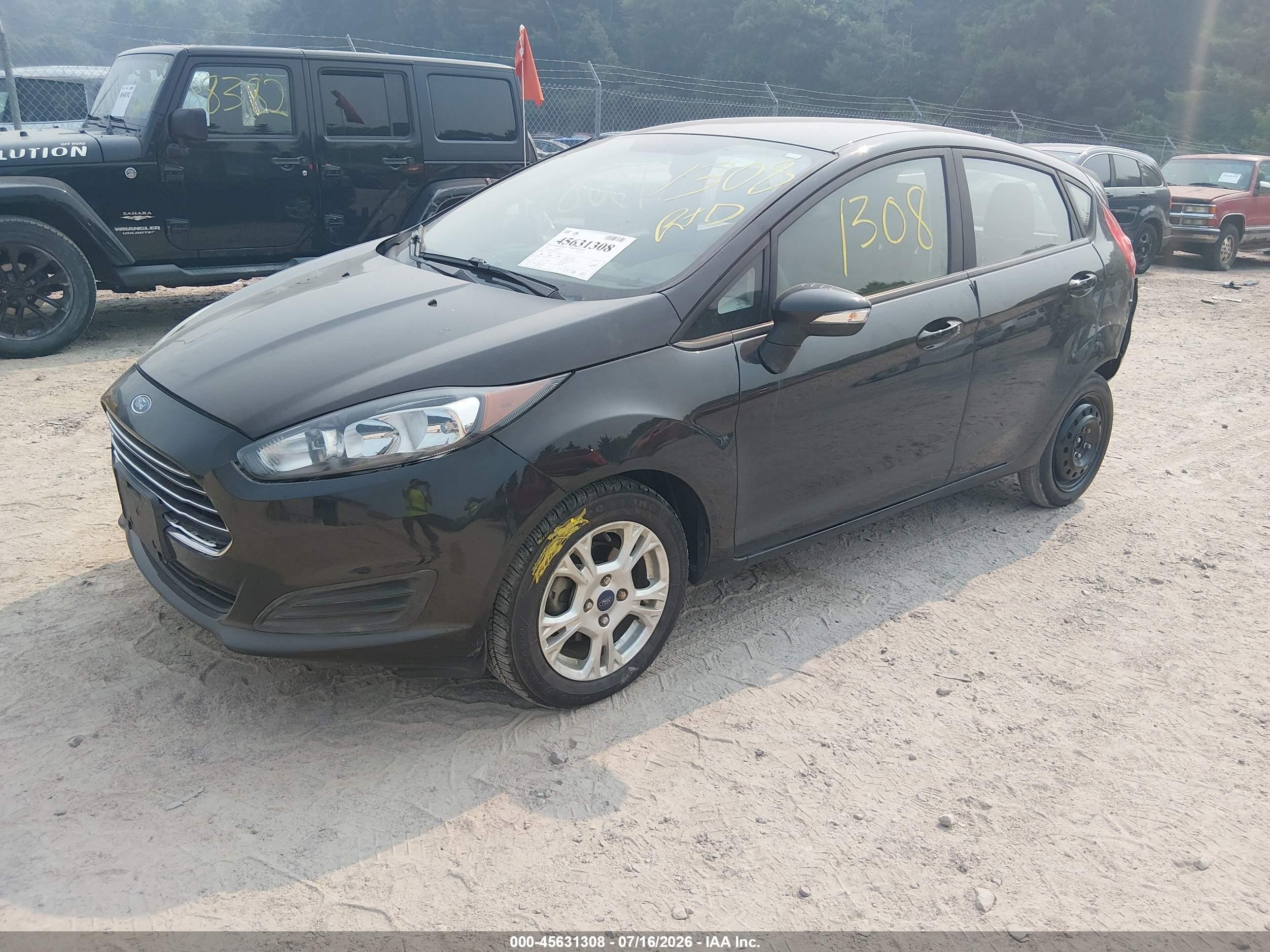 2015 Ford Fiesta Se Gray vin: 3FADP4EJ0FM187077