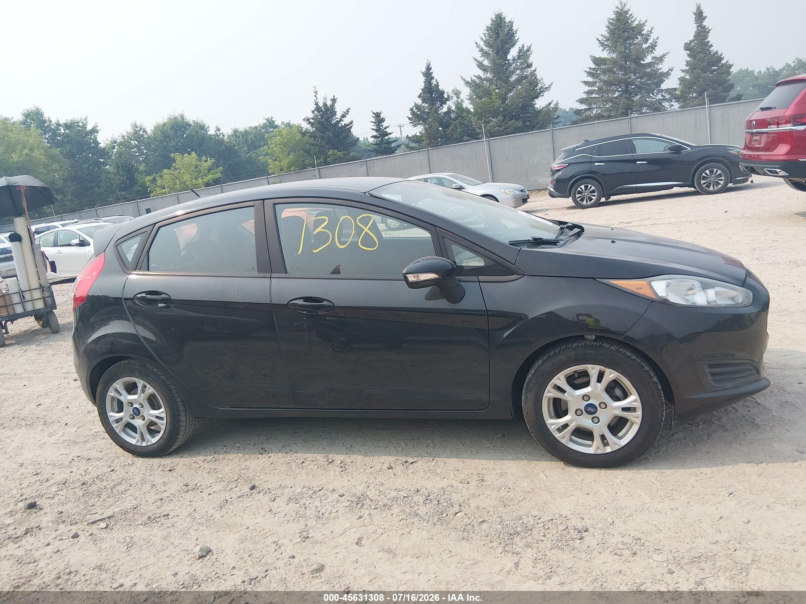 2015 Ford Fiesta Se Gray vin: 3FADP4EJ0FM187077