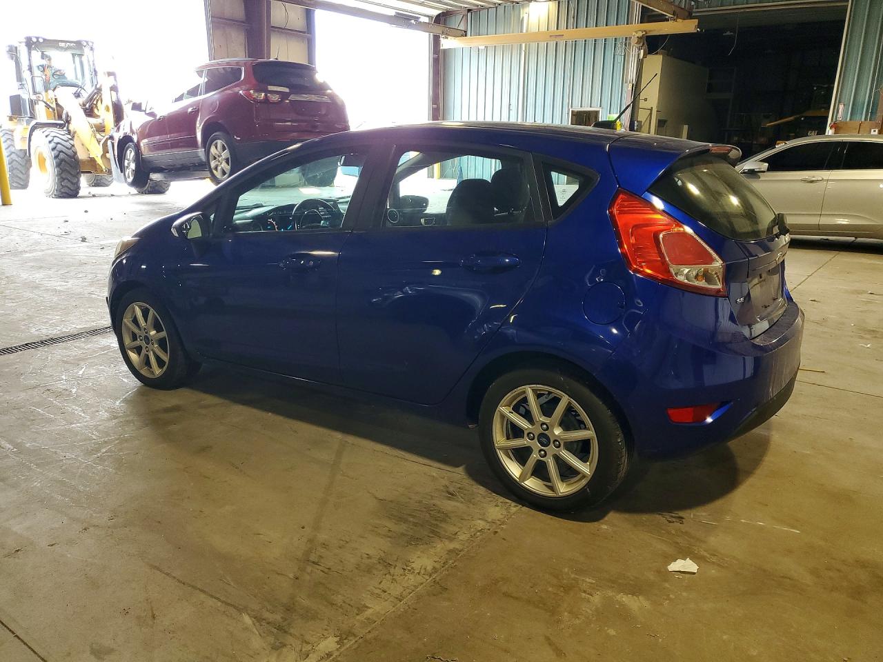 2015 Ford Fiesta Se Blue vin: 3FADP4EJ0FM196765