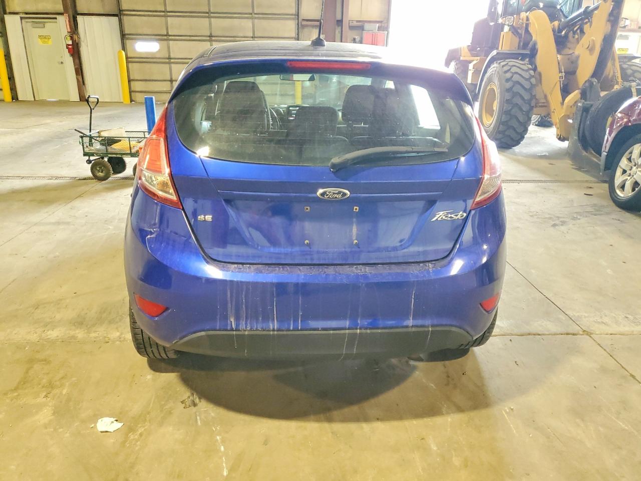 2015 Ford Fiesta Se Blue vin: 3FADP4EJ0FM196765