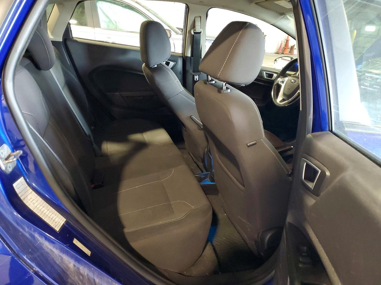 2015 Ford Fiesta Se Blue vin: 3FADP4EJ0FM196765