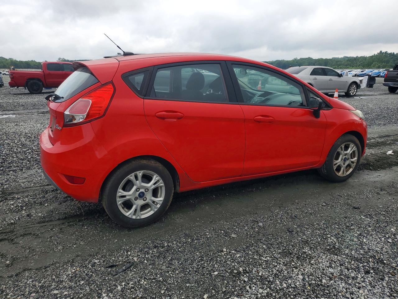 2015 Ford Fiesta Se Red vin: 3FADP4EJ0FM204430