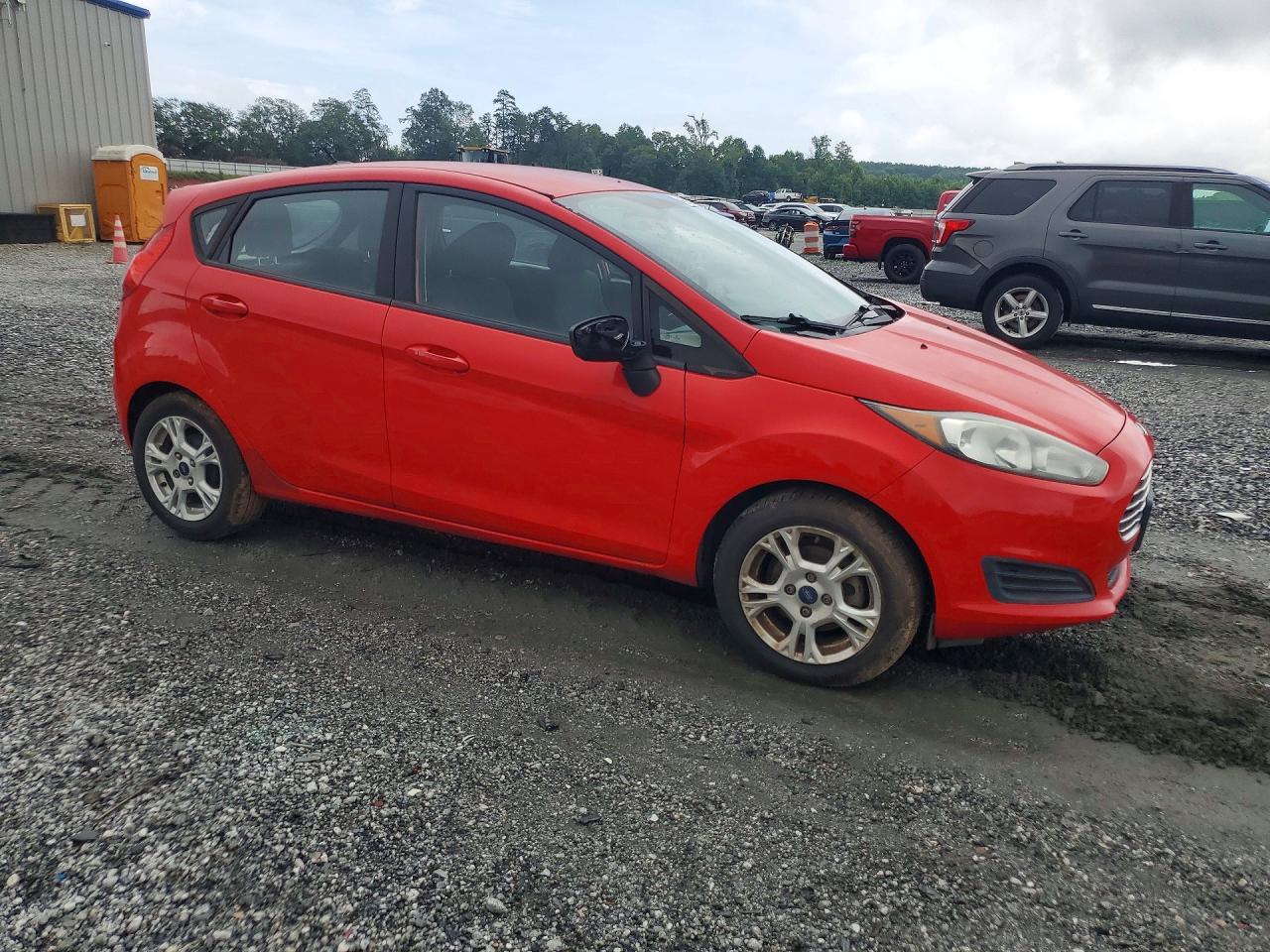 2015 Ford Fiesta Se Red vin: 3FADP4EJ0FM204430