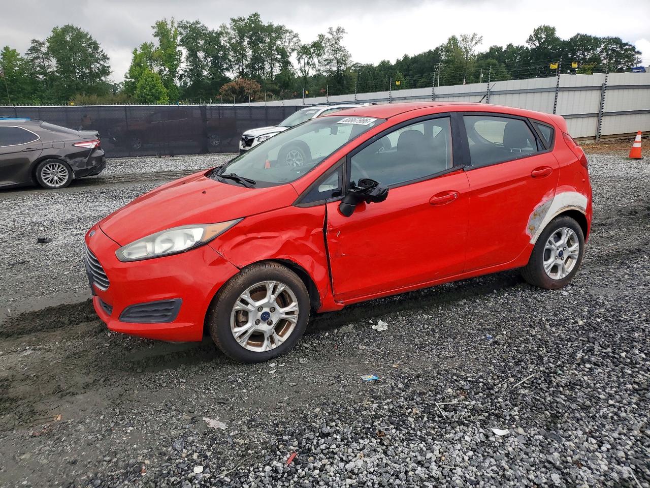 2015 Ford Fiesta Se Red vin: 3FADP4EJ0FM204430