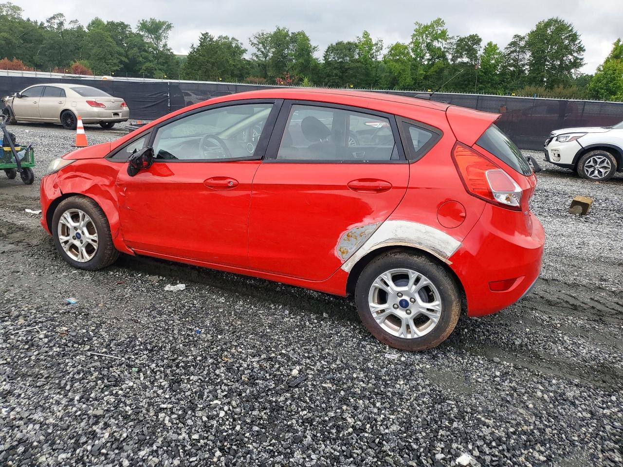 2015 Ford Fiesta Se Red vin: 3FADP4EJ0FM204430