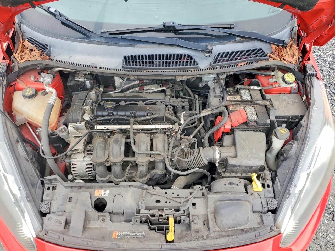 2015 Ford Fiesta Se Red vin: 3FADP4EJ0FM204430