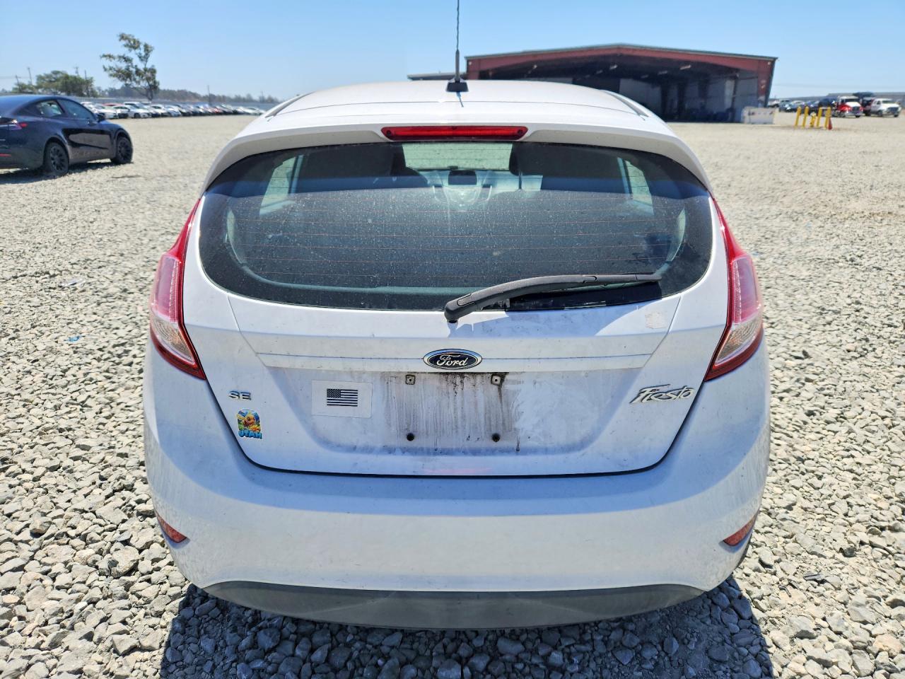 2015 Ford Fiesta Se White vin: 3FADP4EJ0FM217050
