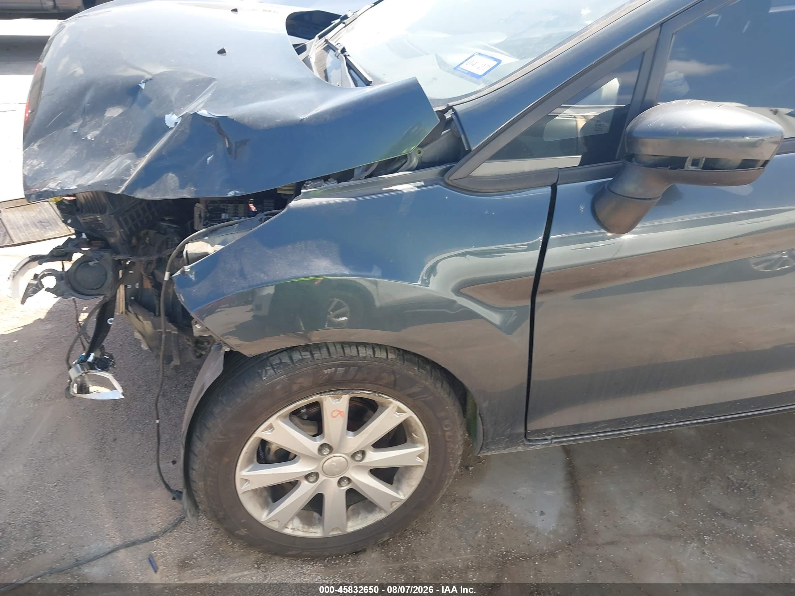 2011 Ford Fiesta Se Blue vin: 3FADP4EJ1BM145205