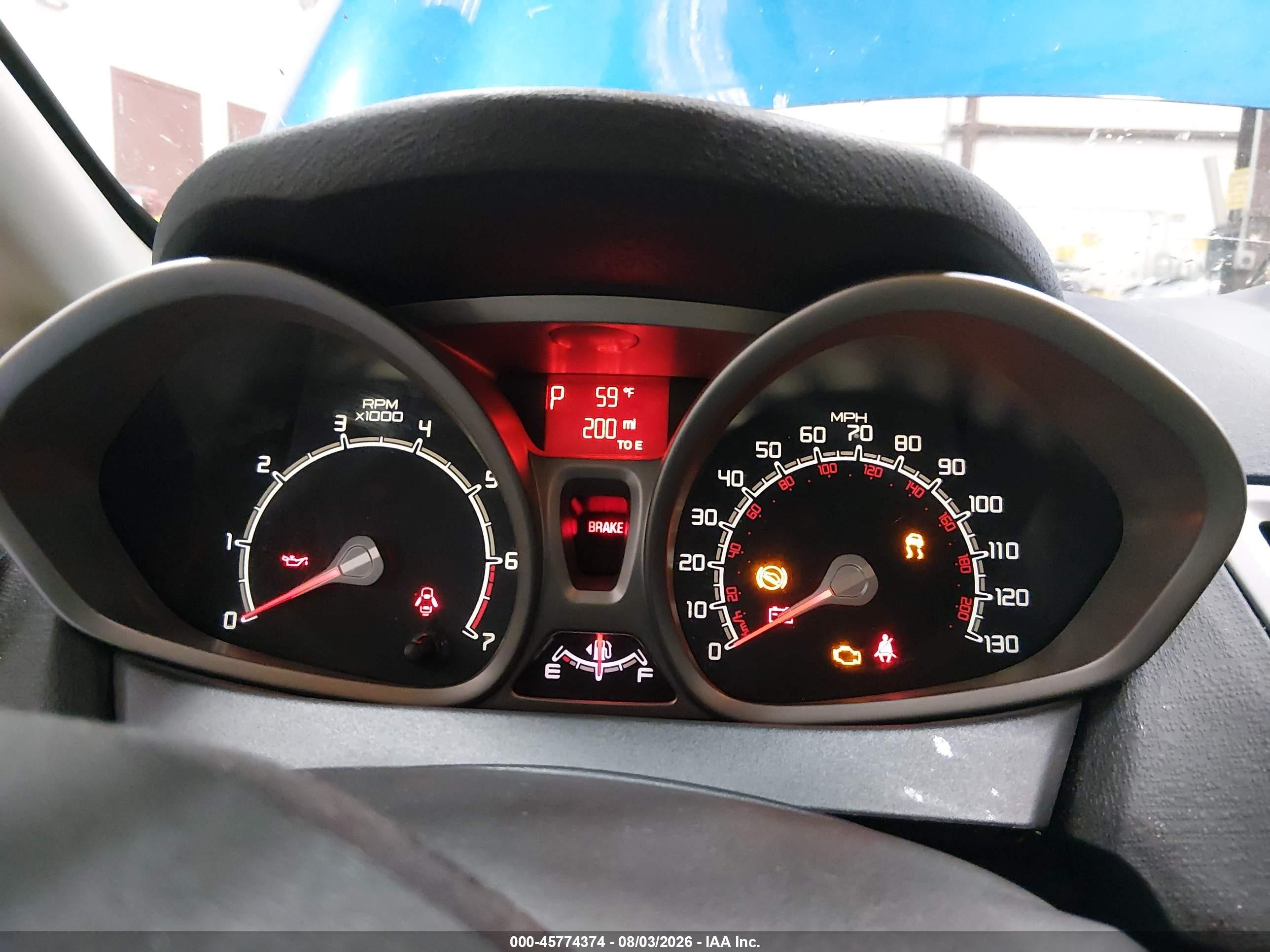 2011 Ford Fiesta Se Blue vin: 3FADP4EJ1BM161839