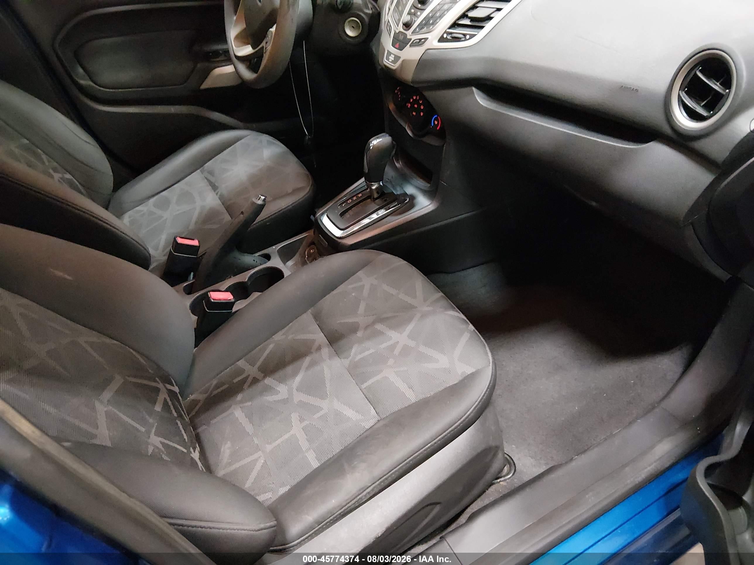 2011 Ford Fiesta Se Blue vin: 3FADP4EJ1BM161839