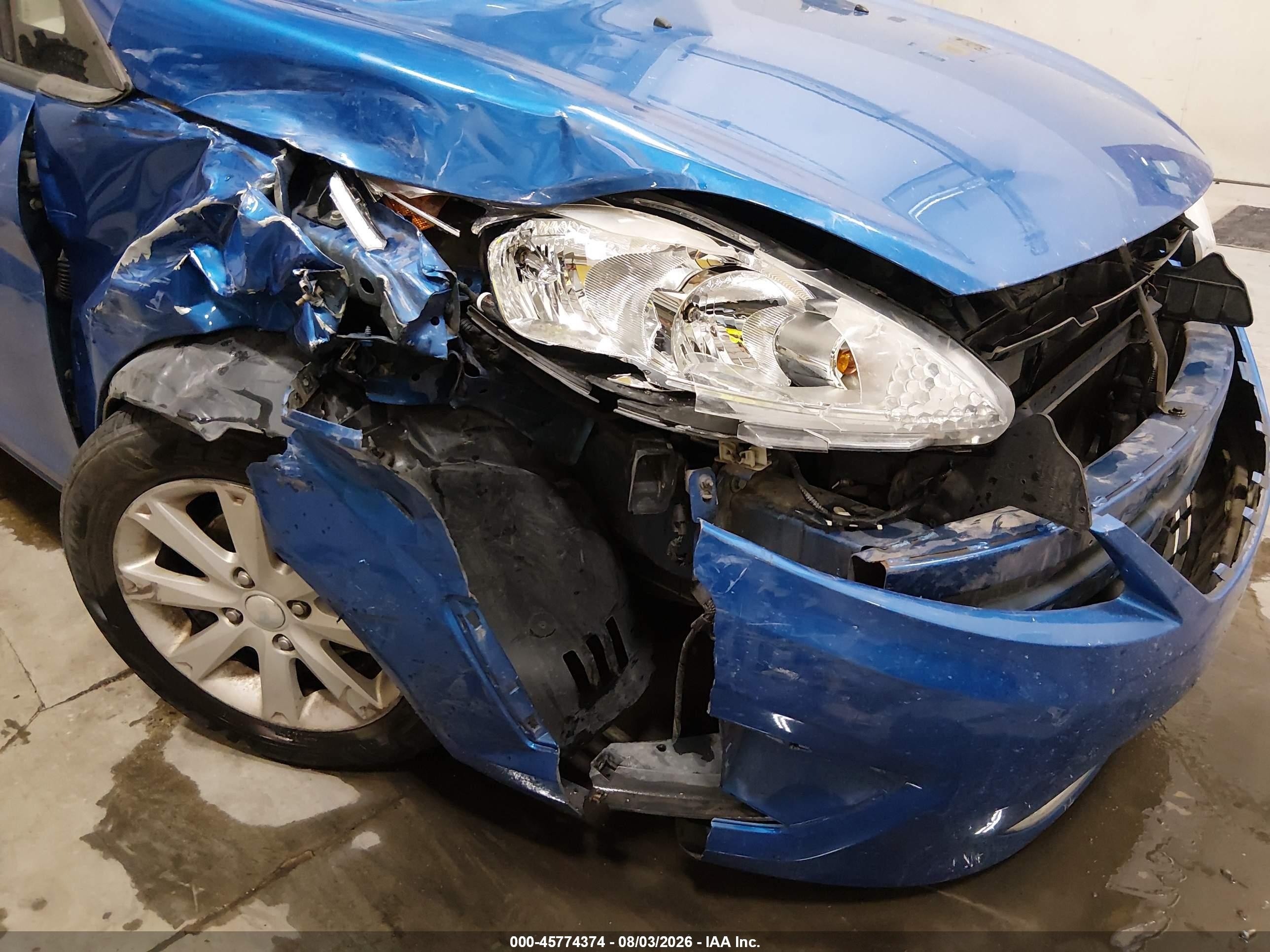 2011 Ford Fiesta Se Blue vin: 3FADP4EJ1BM161839