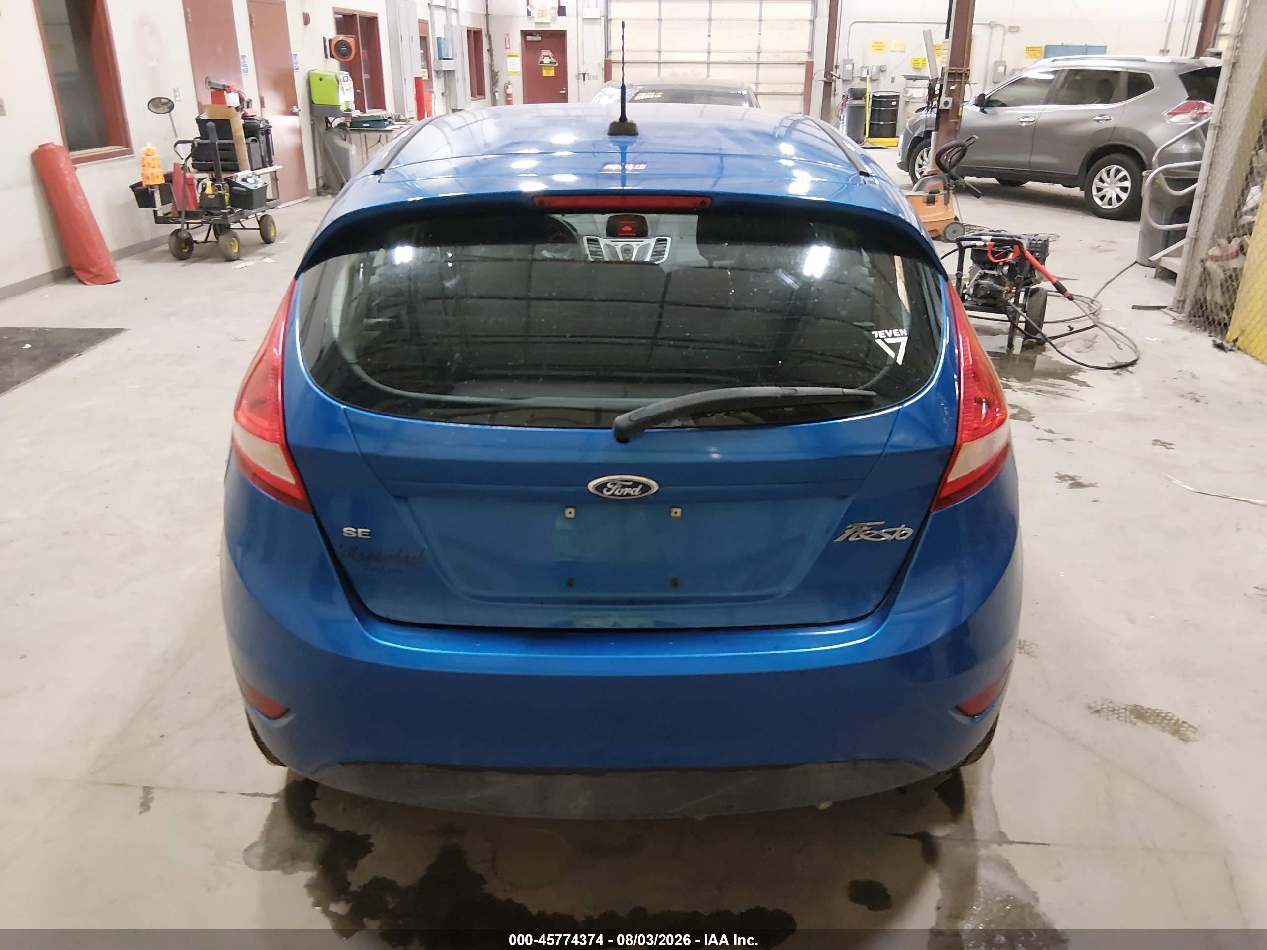 2011 Ford Fiesta Se Blue vin: 3FADP4EJ1BM161839