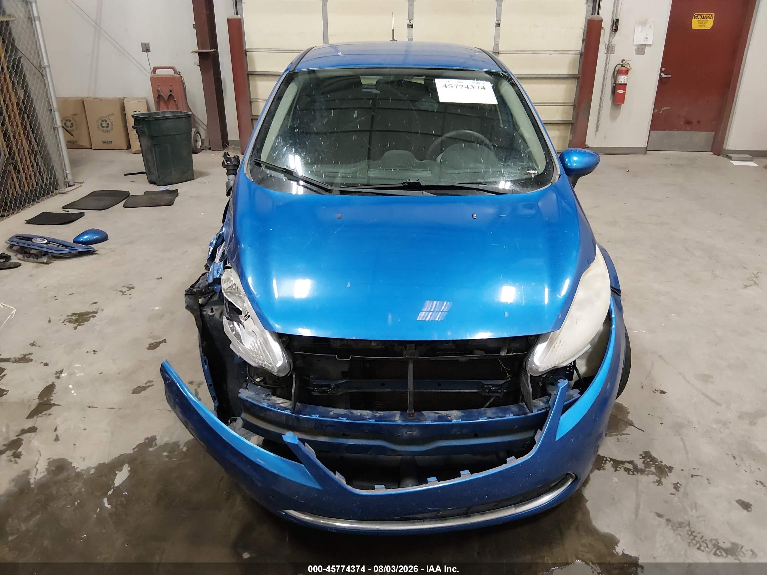 2011 Ford Fiesta Se Blue vin: 3FADP4EJ1BM161839