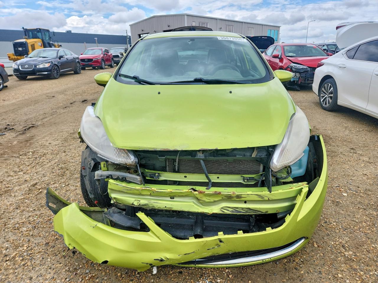 2011 Ford Fiesta Se Green vin: 3FADP4EJ1BM163610