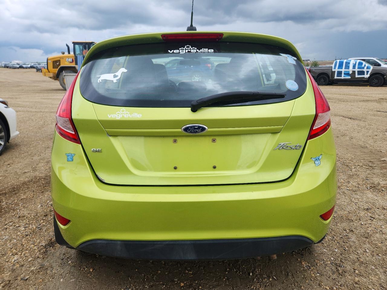 2011 Ford Fiesta Se Green vin: 3FADP4EJ1BM163610