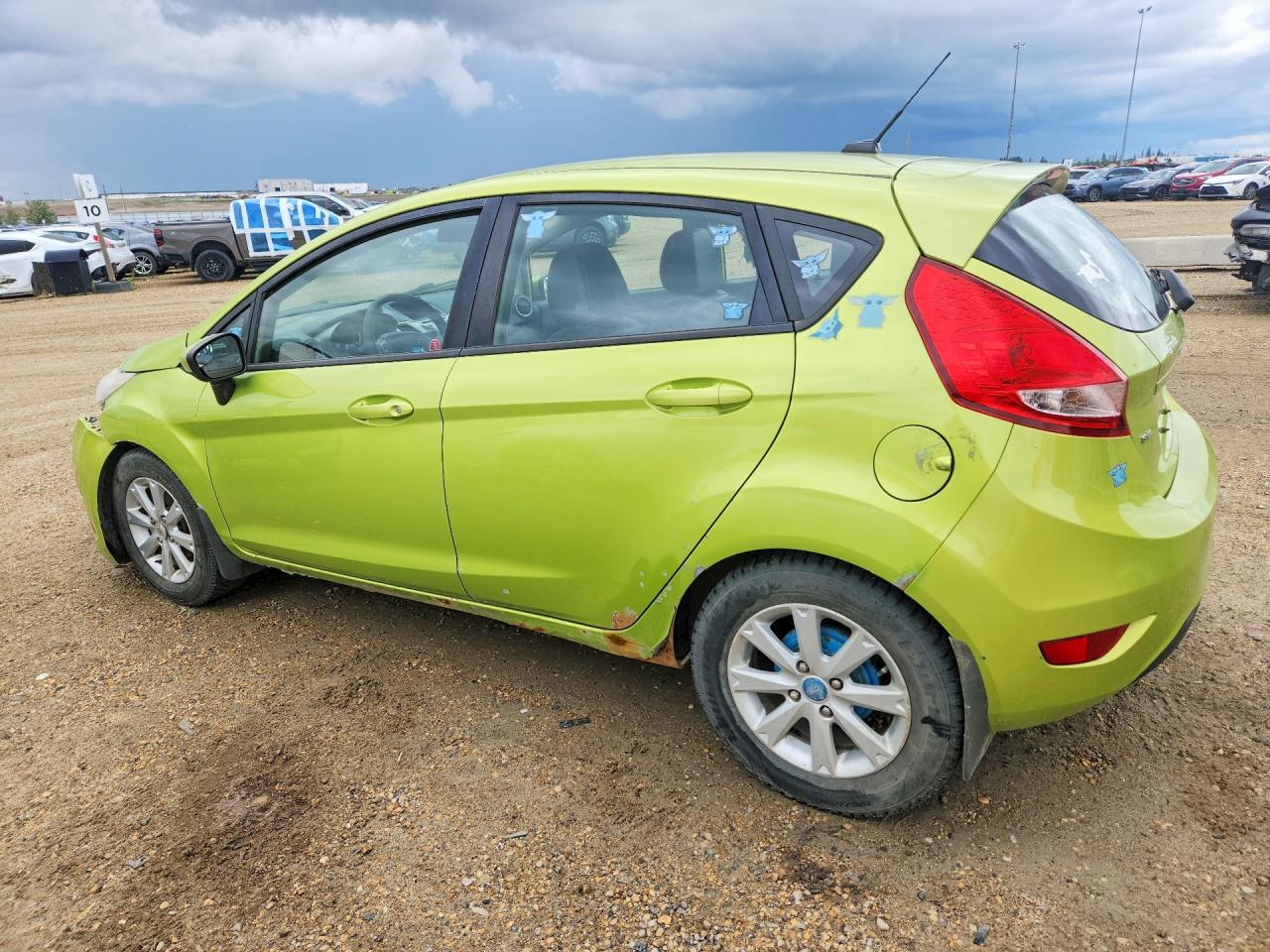 2011 Ford Fiesta Se Green vin: 3FADP4EJ1BM163610