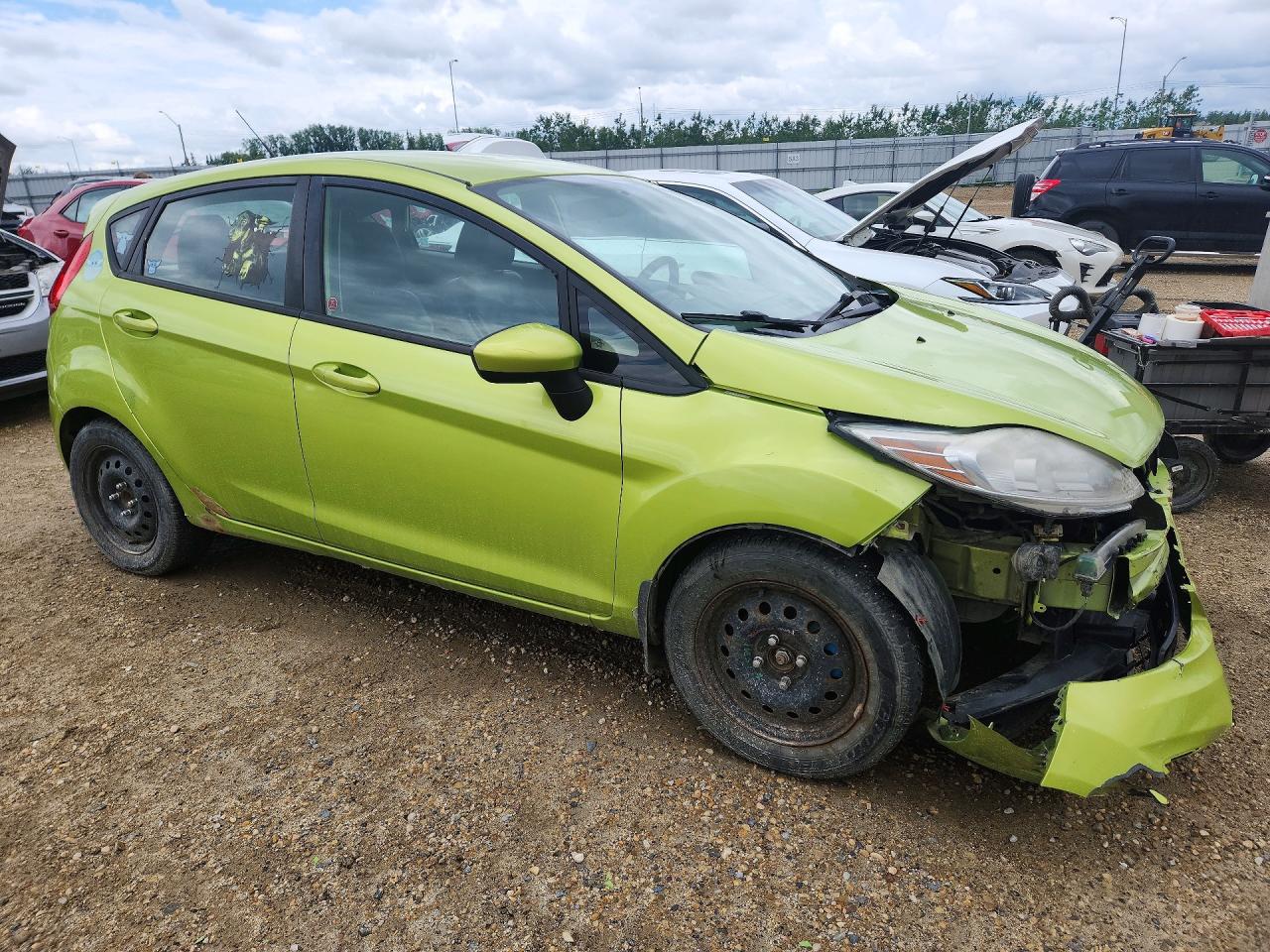 2011 Ford Fiesta Se Green vin: 3FADP4EJ1BM163610