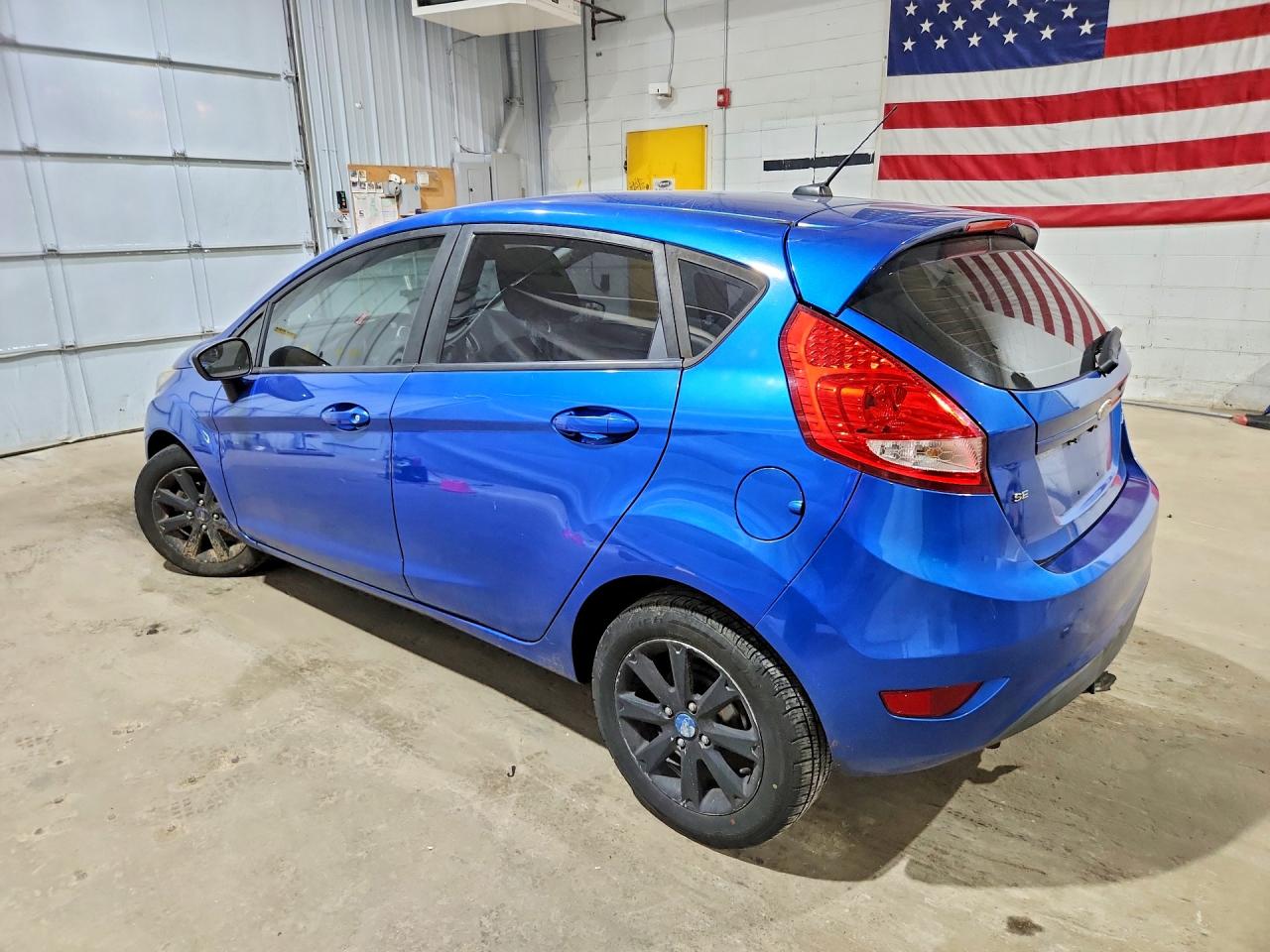2011 Ford Fiesta Se Blue vin: 3FADP4EJ1BM173392