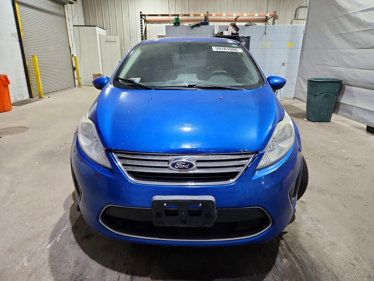 2011 Ford Fiesta Se Blue vin: 3FADP4EJ1BM173392