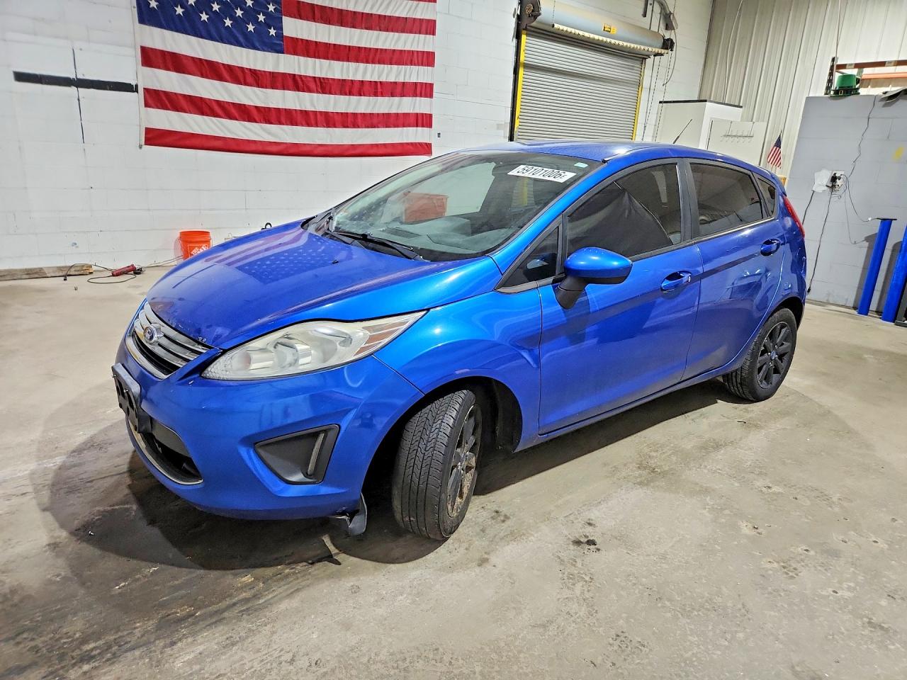 2011 Ford Fiesta Se Blue vin: 3FADP4EJ1BM173392