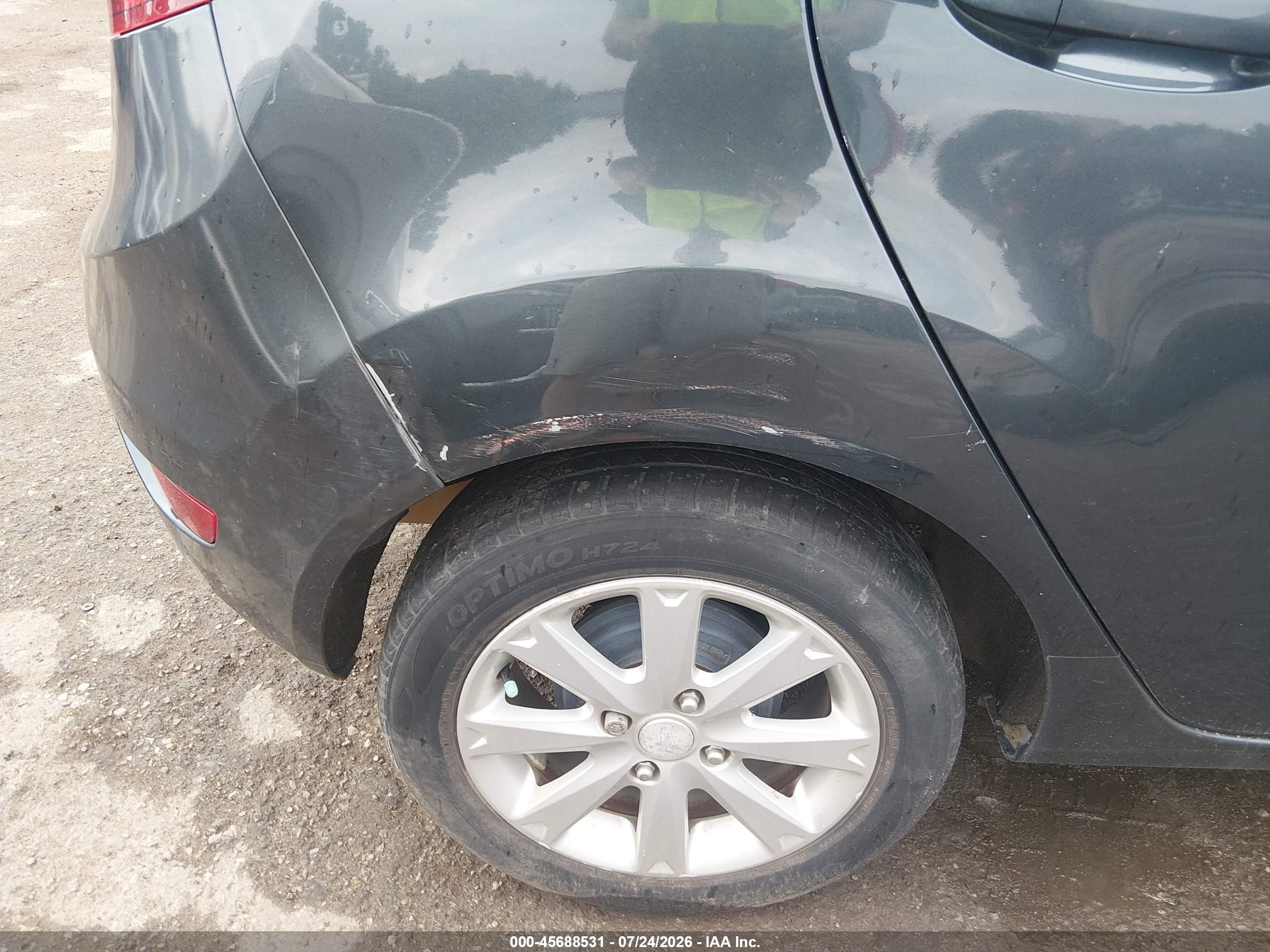2011 Ford Fiesta Se Синий vin: 3FADP4EJ1BM195926