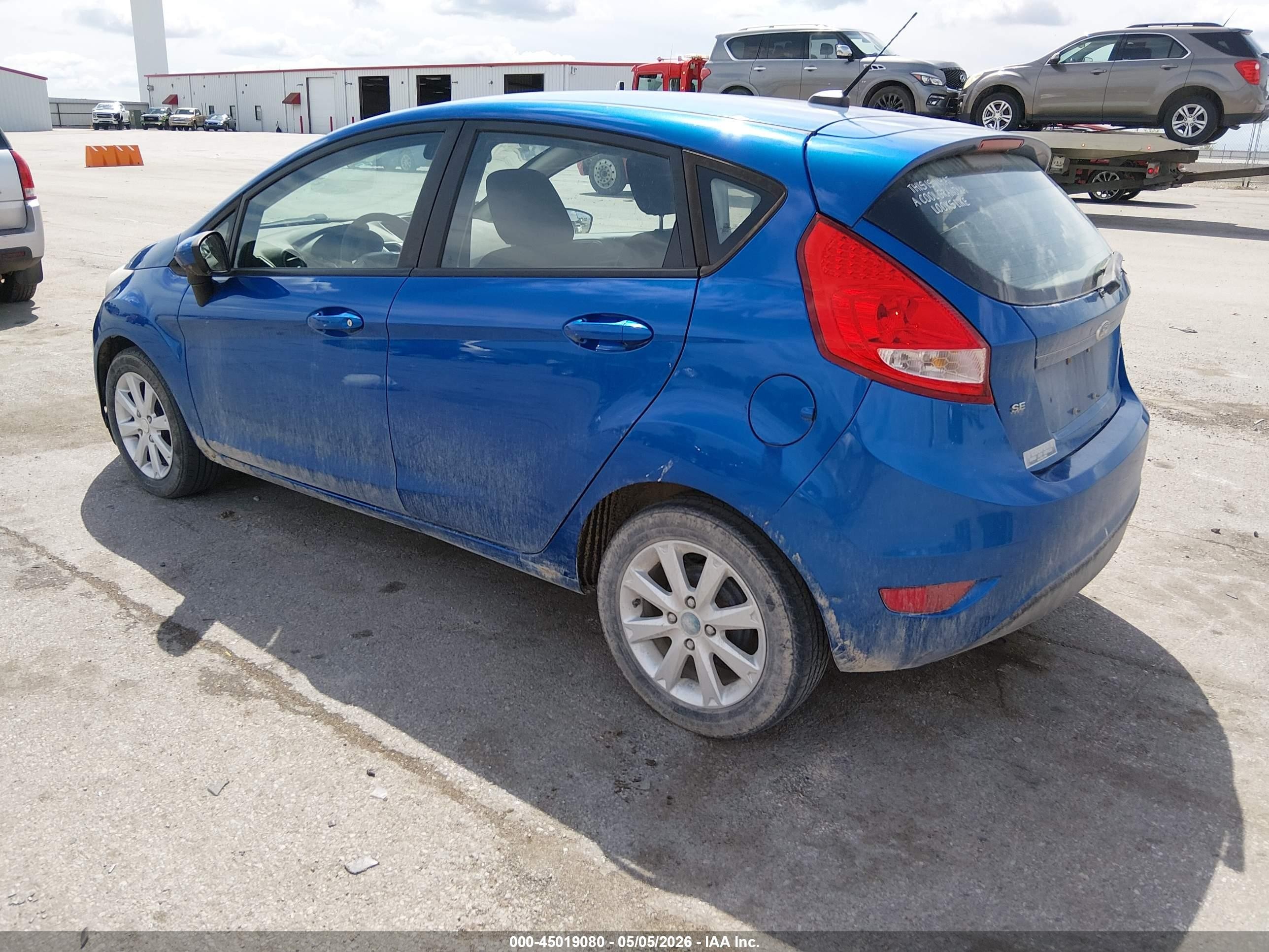 2011 Ford Fiesta Se Blue vin: 3FADP4EJ1BM196557