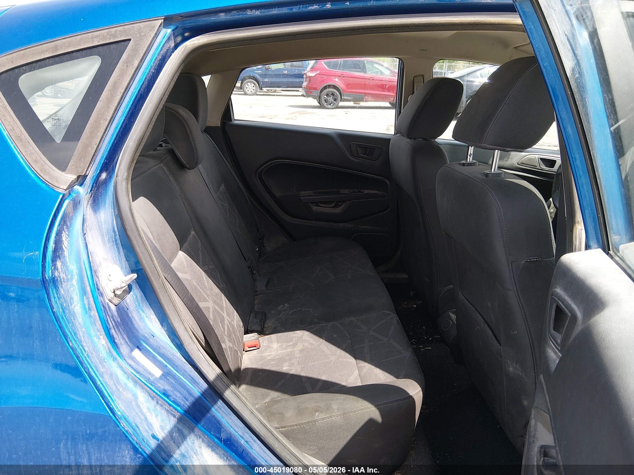 2011 Ford Fiesta Se Blue vin: 3FADP4EJ1BM196557
