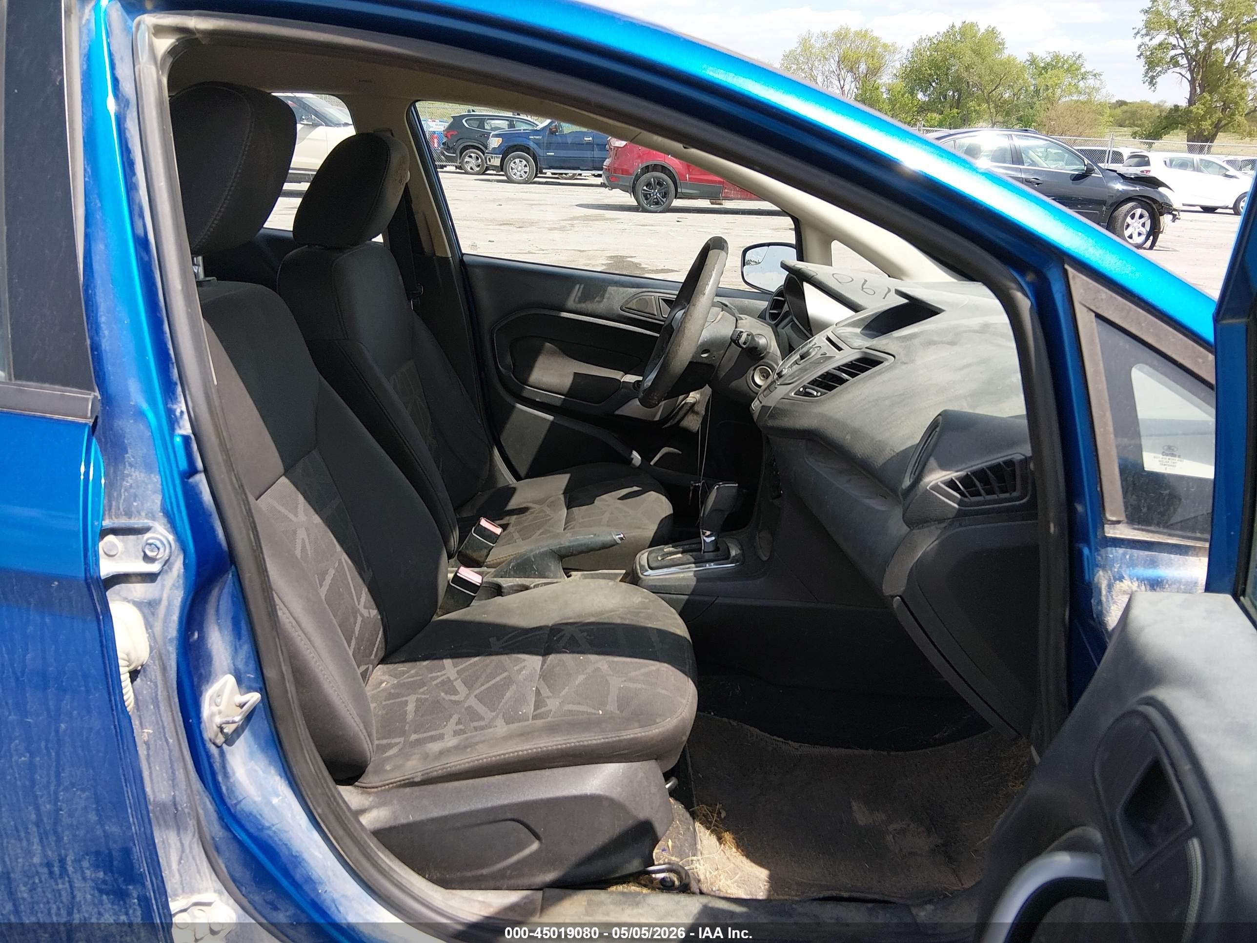 2011 Ford Fiesta Se Blue vin: 3FADP4EJ1BM196557