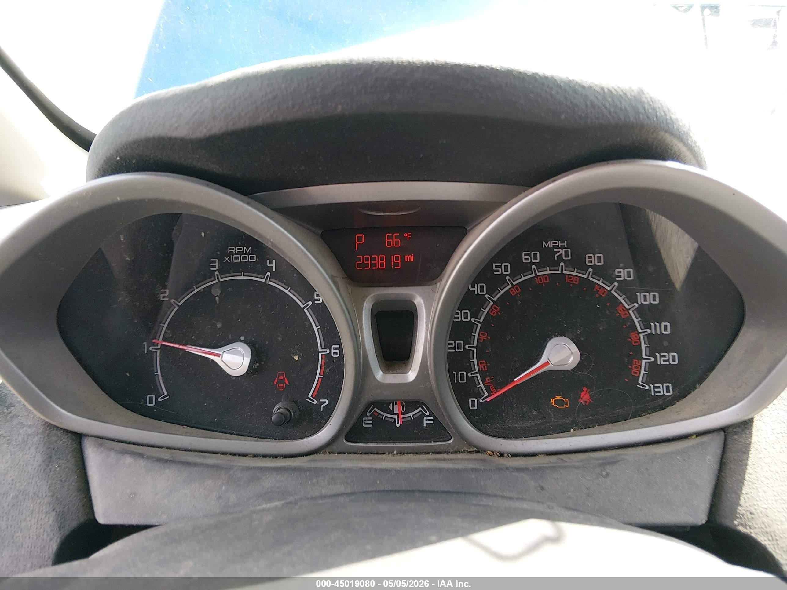 2011 Ford Fiesta Se Blue vin: 3FADP4EJ1BM196557