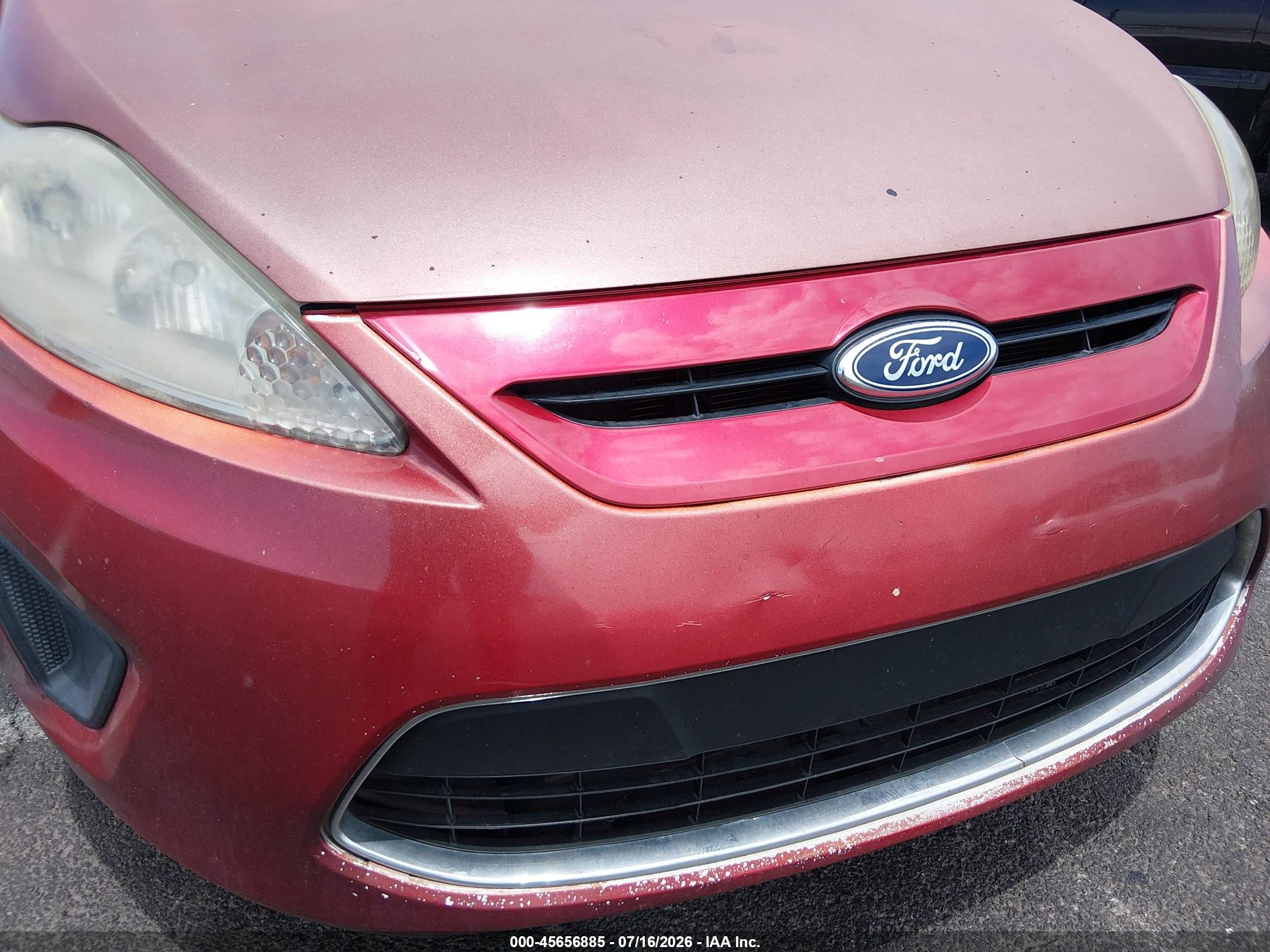 2011 Ford Fiesta Se Red vin: 3FADP4EJ1BM207721