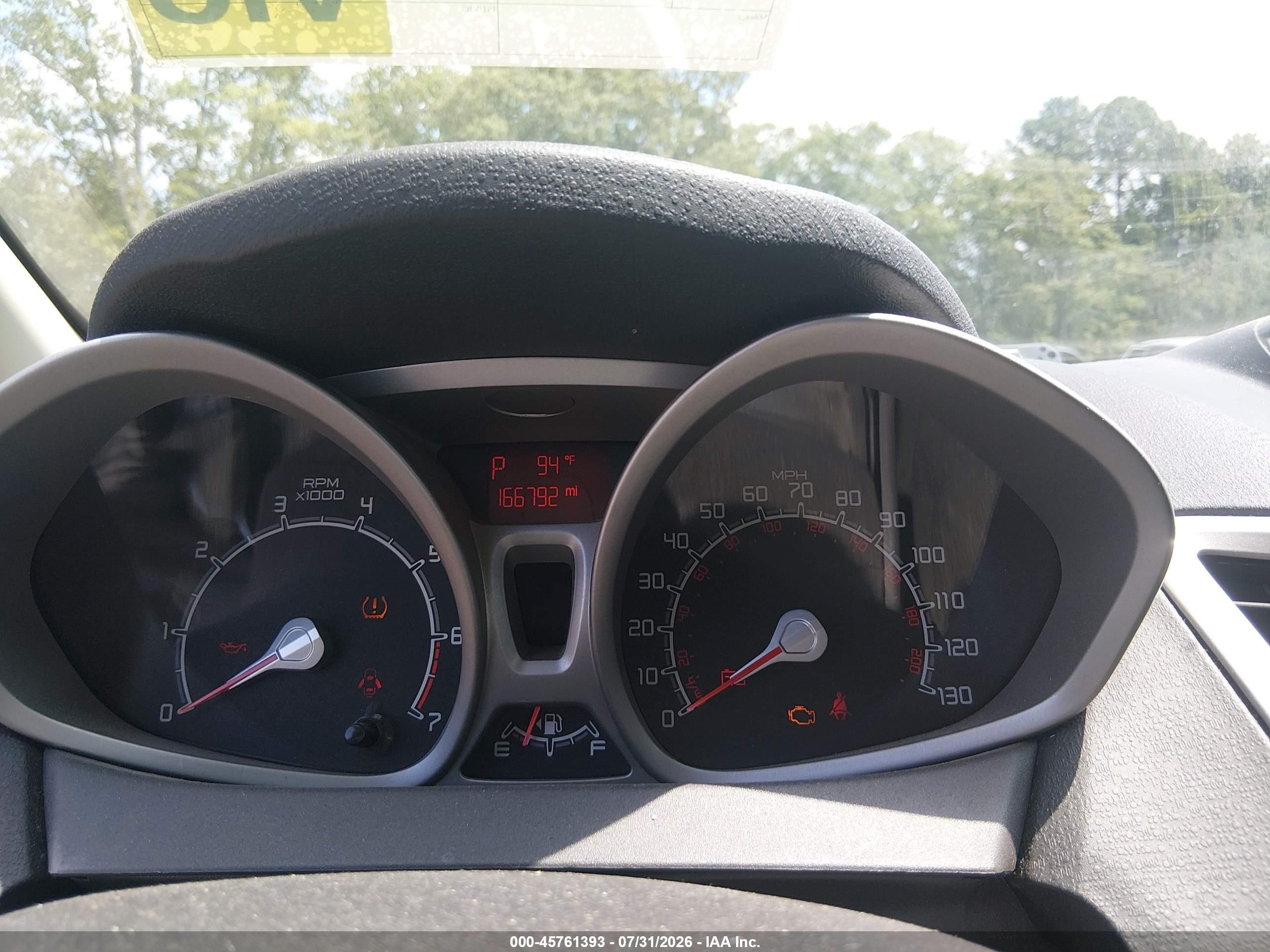 2011 Ford Fiesta Se Silver vin: 3FADP4EJ1BM227676