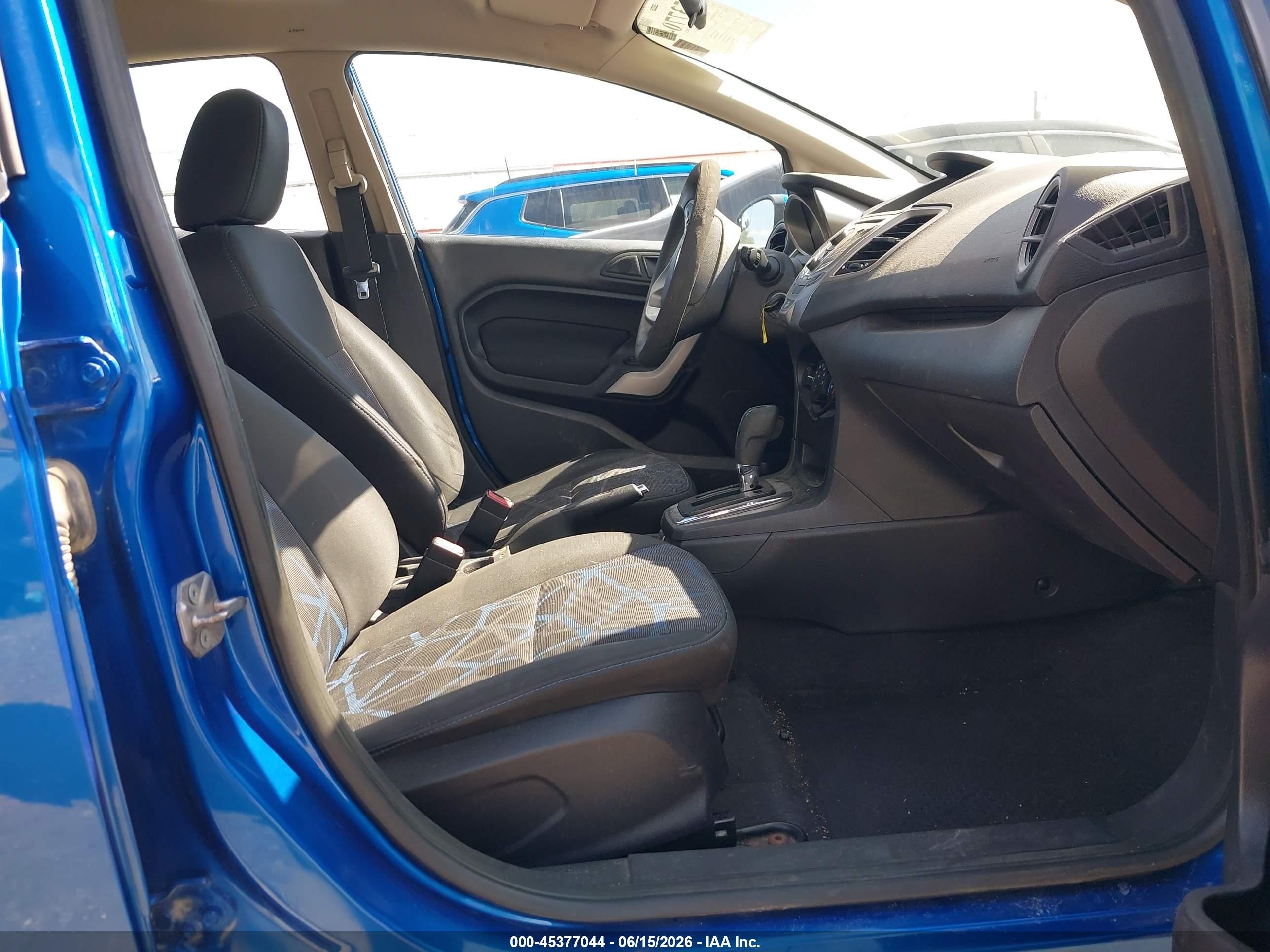 2011 Ford Fiesta Se Синий vin: 3FADP4EJ1BM232697