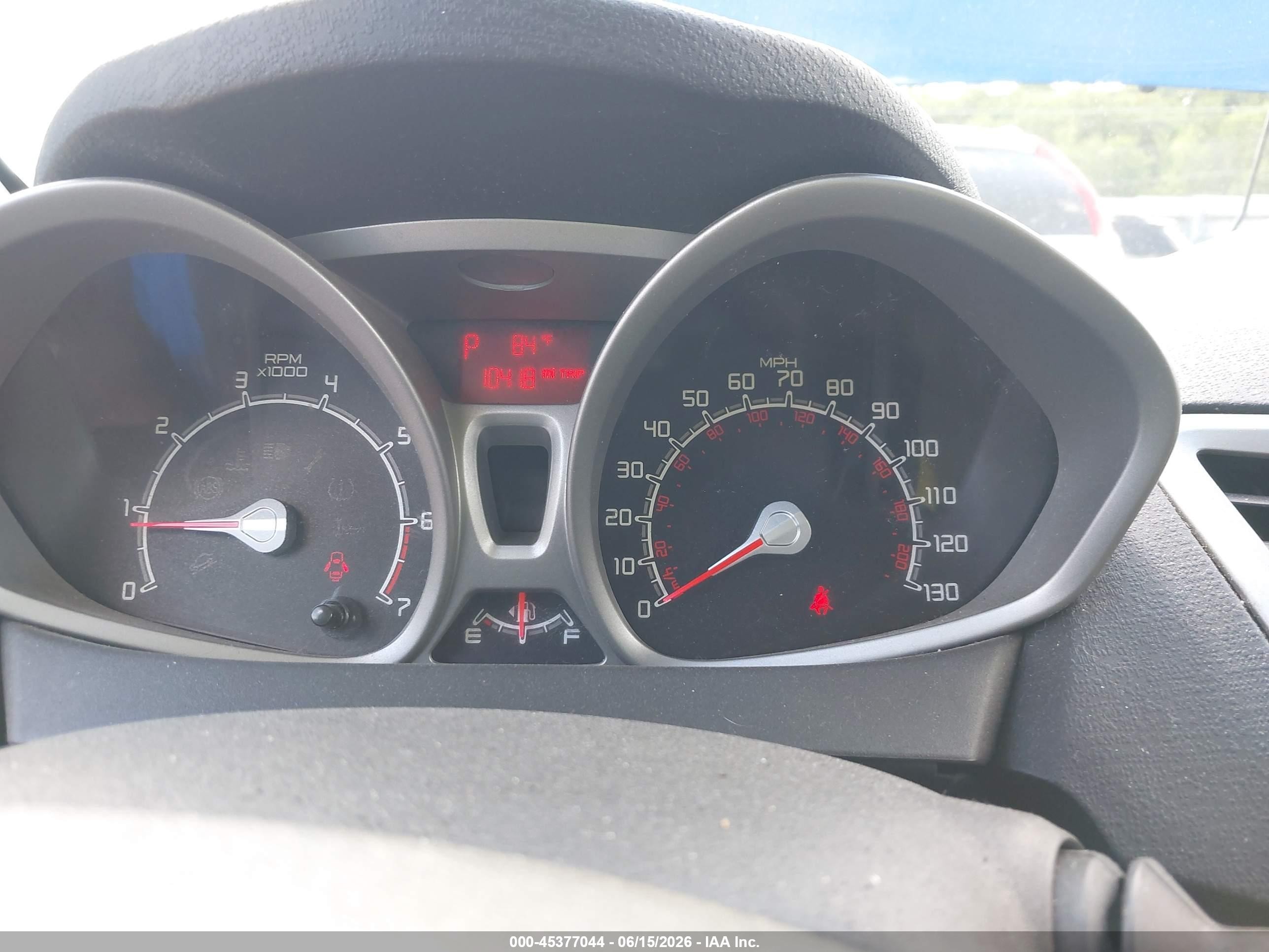 2011 Ford Fiesta Se Синий vin: 3FADP4EJ1BM232697