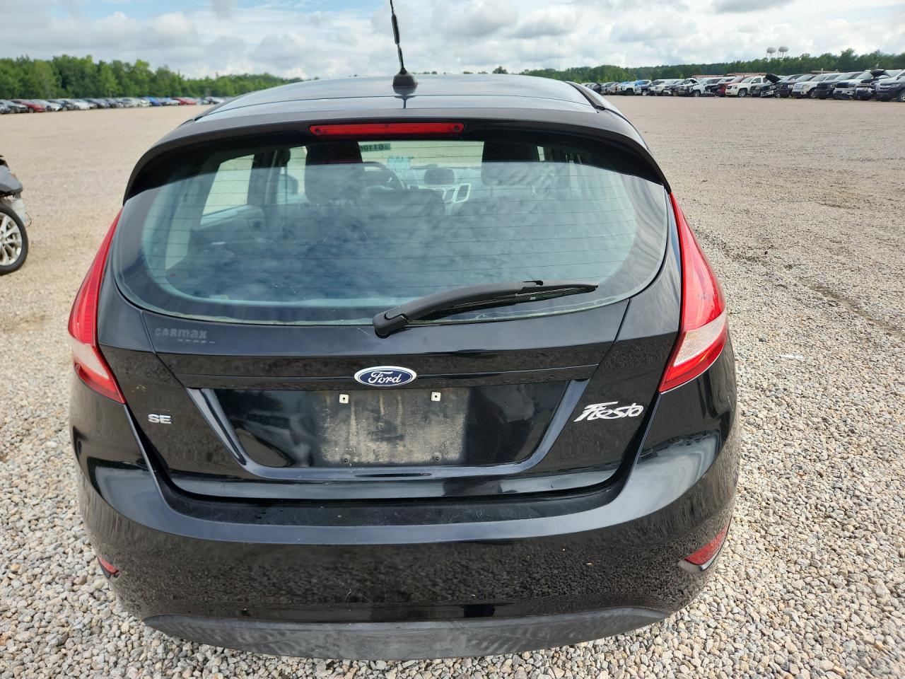 2012 Ford Fiesta Se Black vin: 3FADP4EJ1CM114571