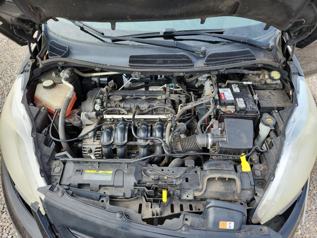 2012 Ford Fiesta Se Black vin: 3FADP4EJ1CM114571