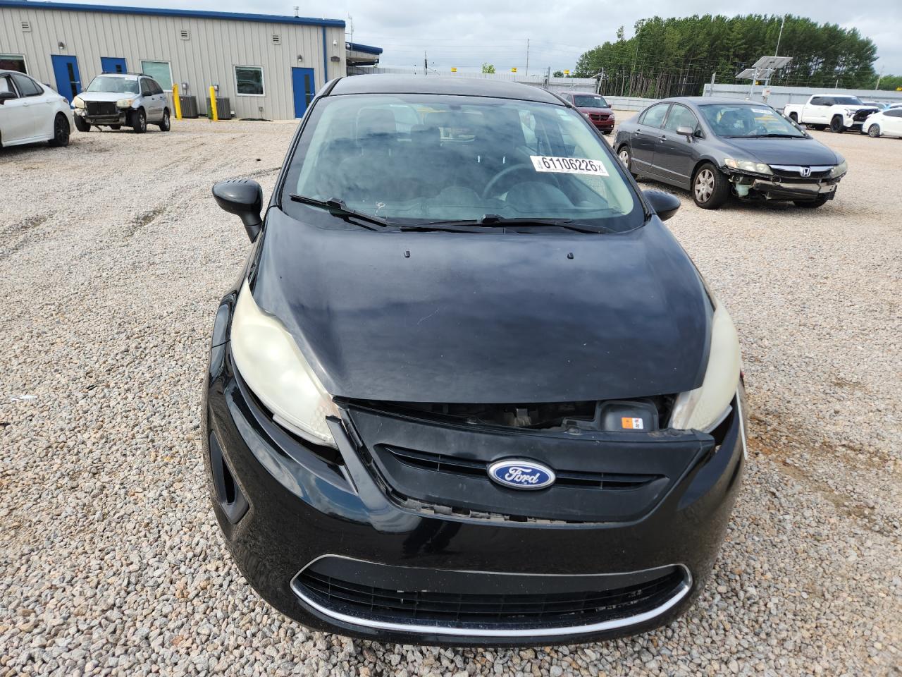 2012 Ford Fiesta Se Black vin: 3FADP4EJ1CM114571