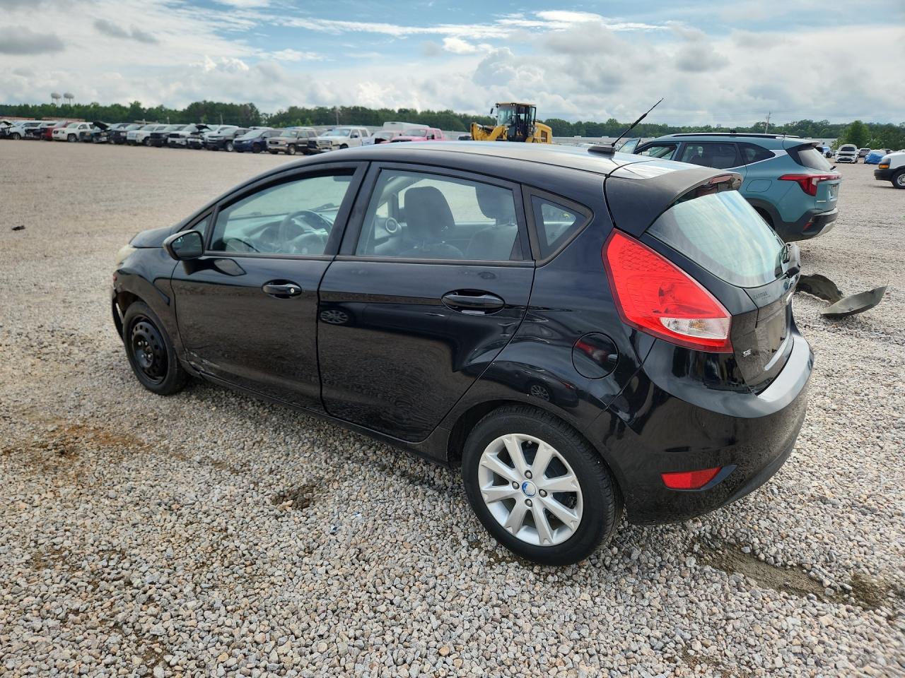 2012 Ford Fiesta Se Black vin: 3FADP4EJ1CM114571