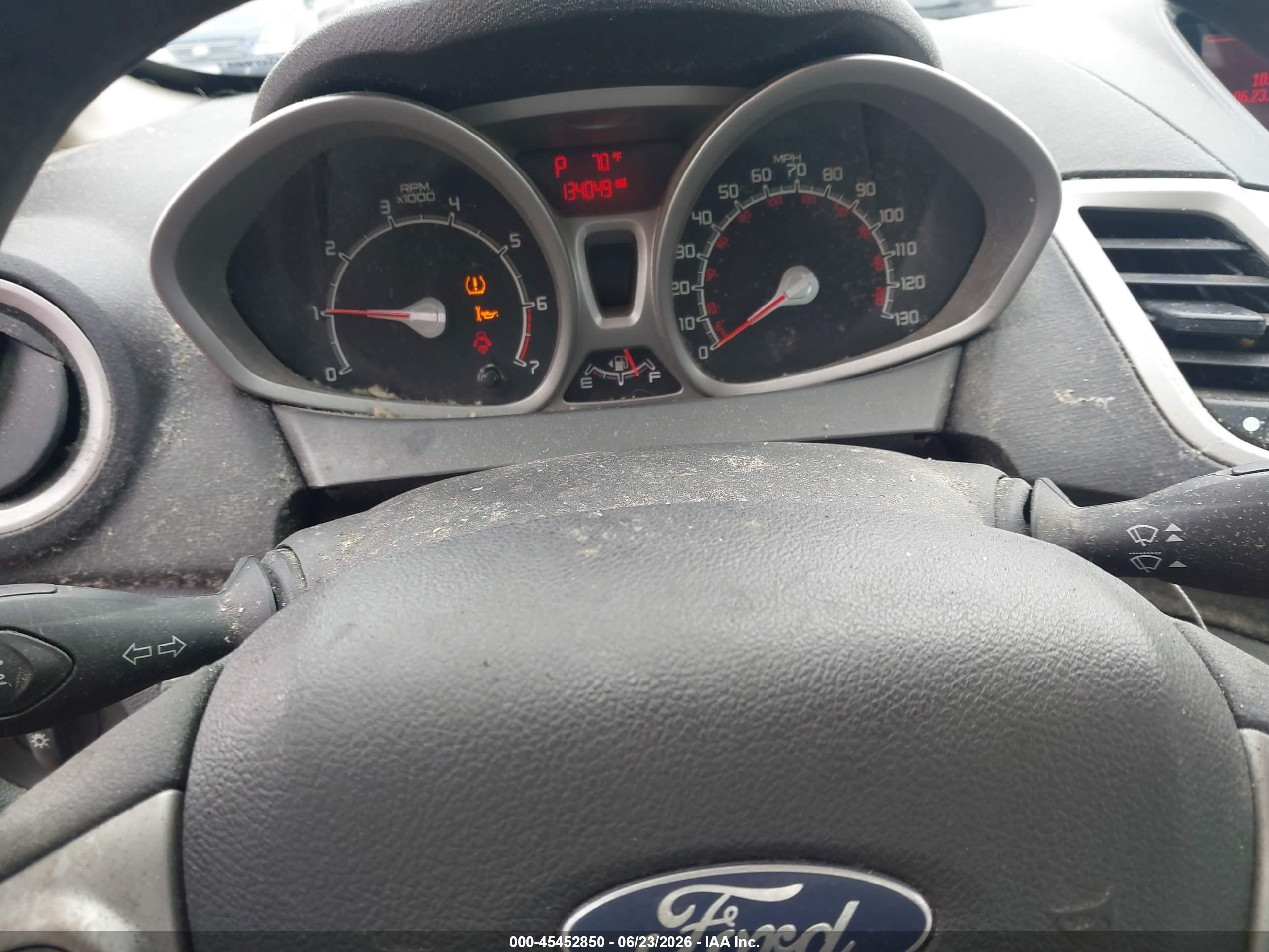2012 Ford Fiesta Se Red vin: 3FADP4EJ1CM115428
