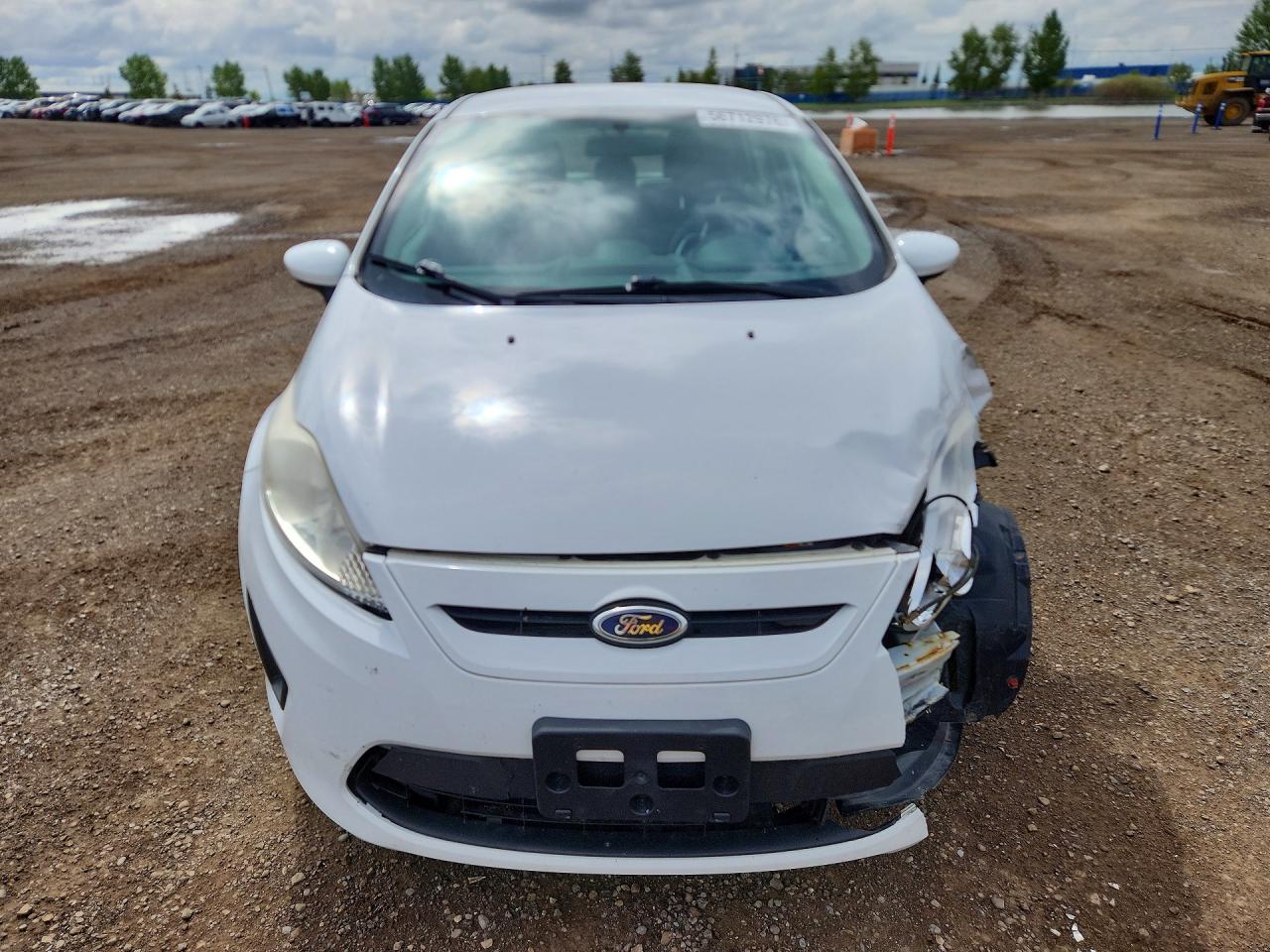 2013 Ford Fiesta Se White vin: 3FADP4EJ1DM112773