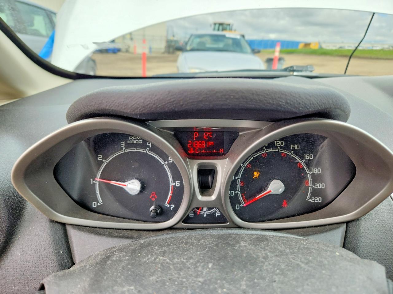 2013 Ford Fiesta Se White vin: 3FADP4EJ1DM112773
