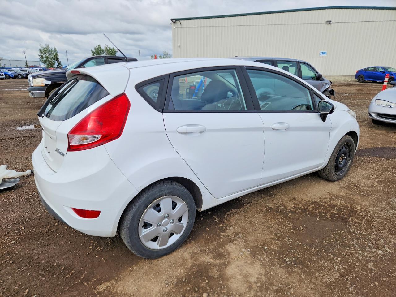 2013 Ford Fiesta Se White vin: 3FADP4EJ1DM112773